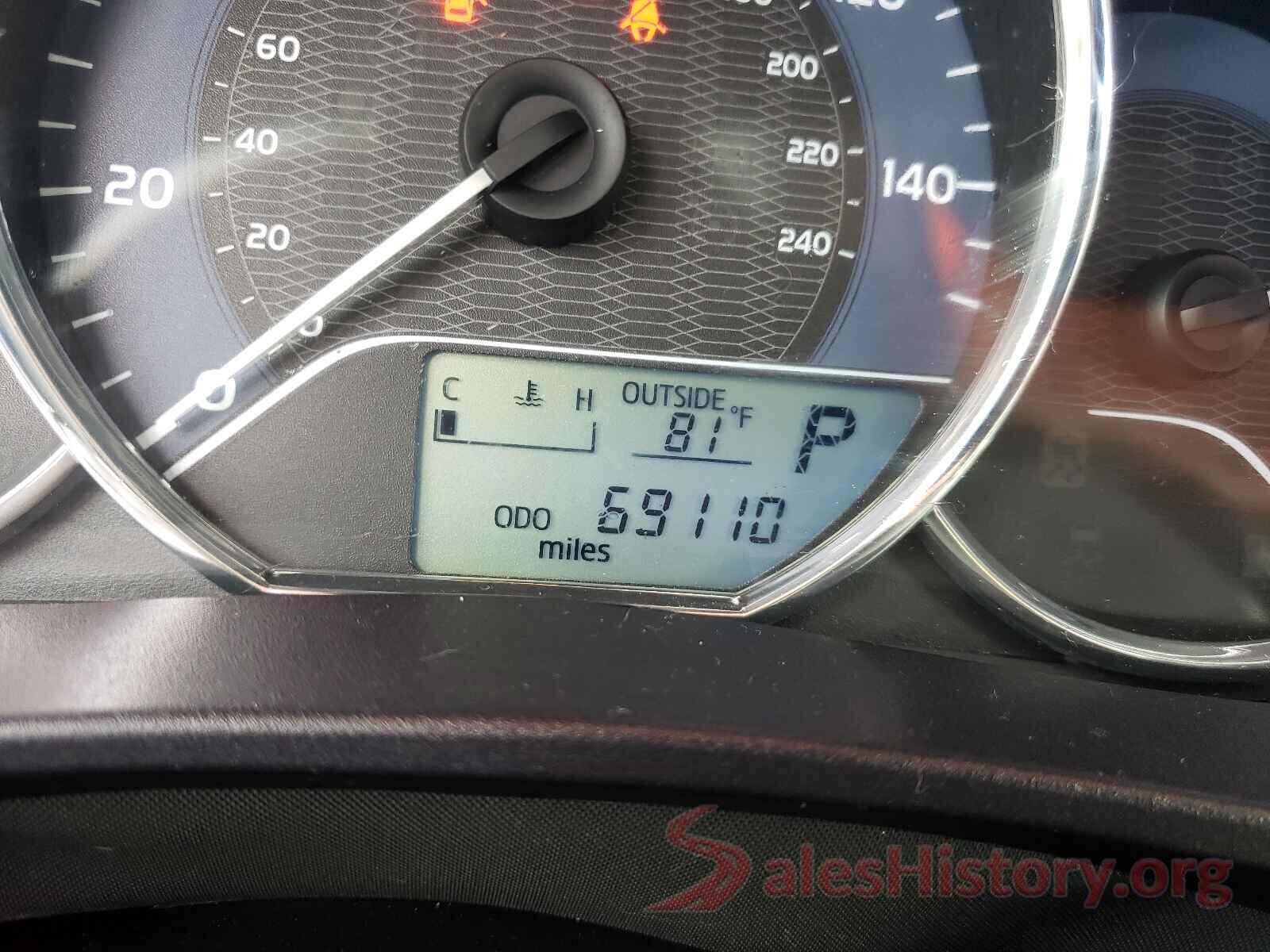 5YFBURHE8GP524630 2016 TOYOTA COROLLA