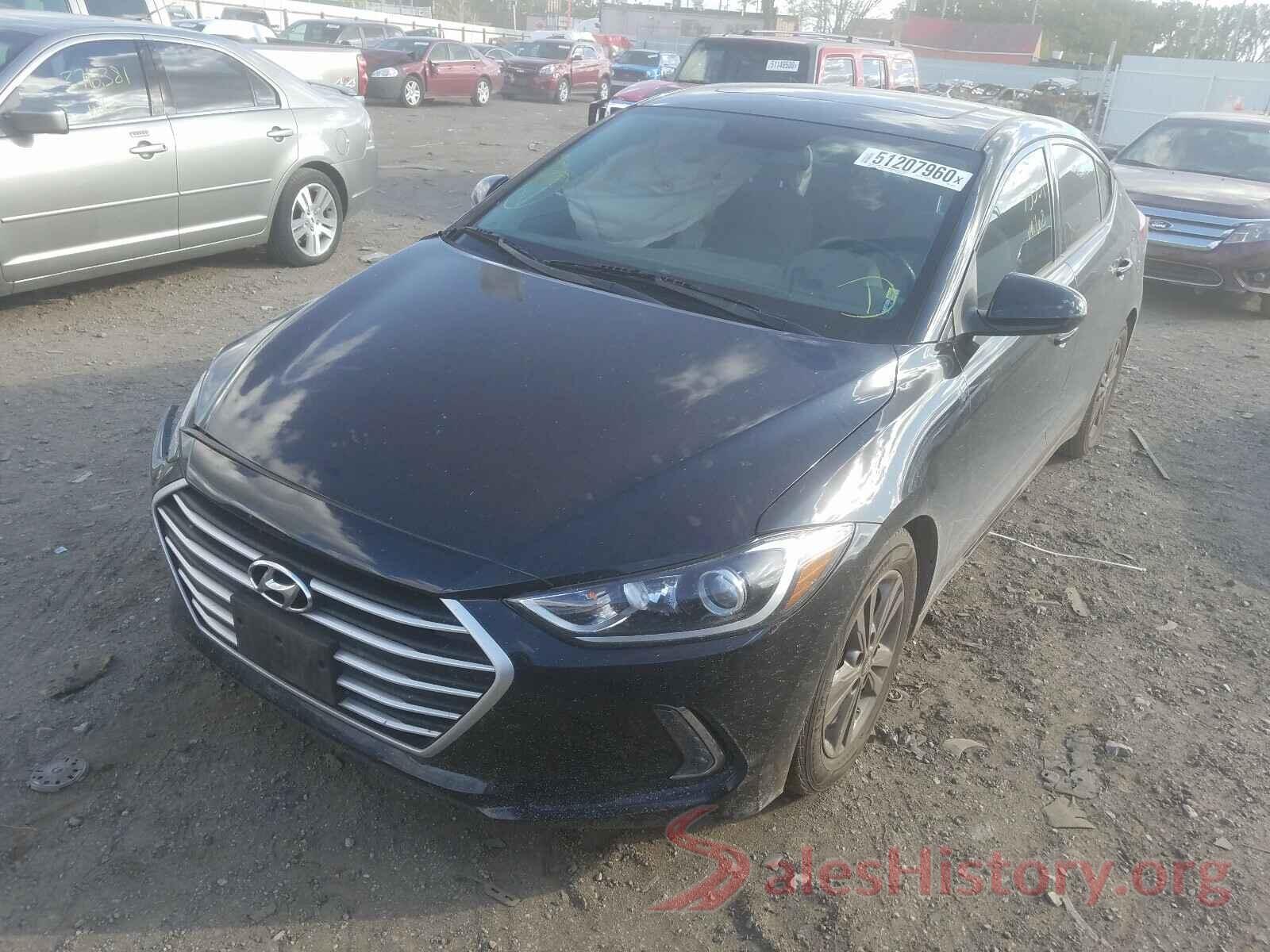 5NPD84LF1JH220575 2018 HYUNDAI ELANTRA