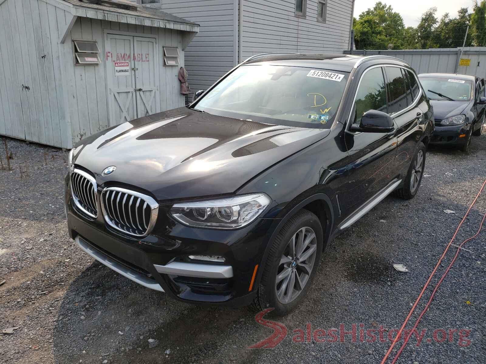 5UXTR9C52KLR05743 2019 BMW X3