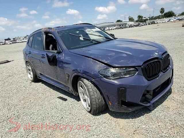 2024 BMW X3 VIN 5YM13EC02R9V11262, damage close-up
