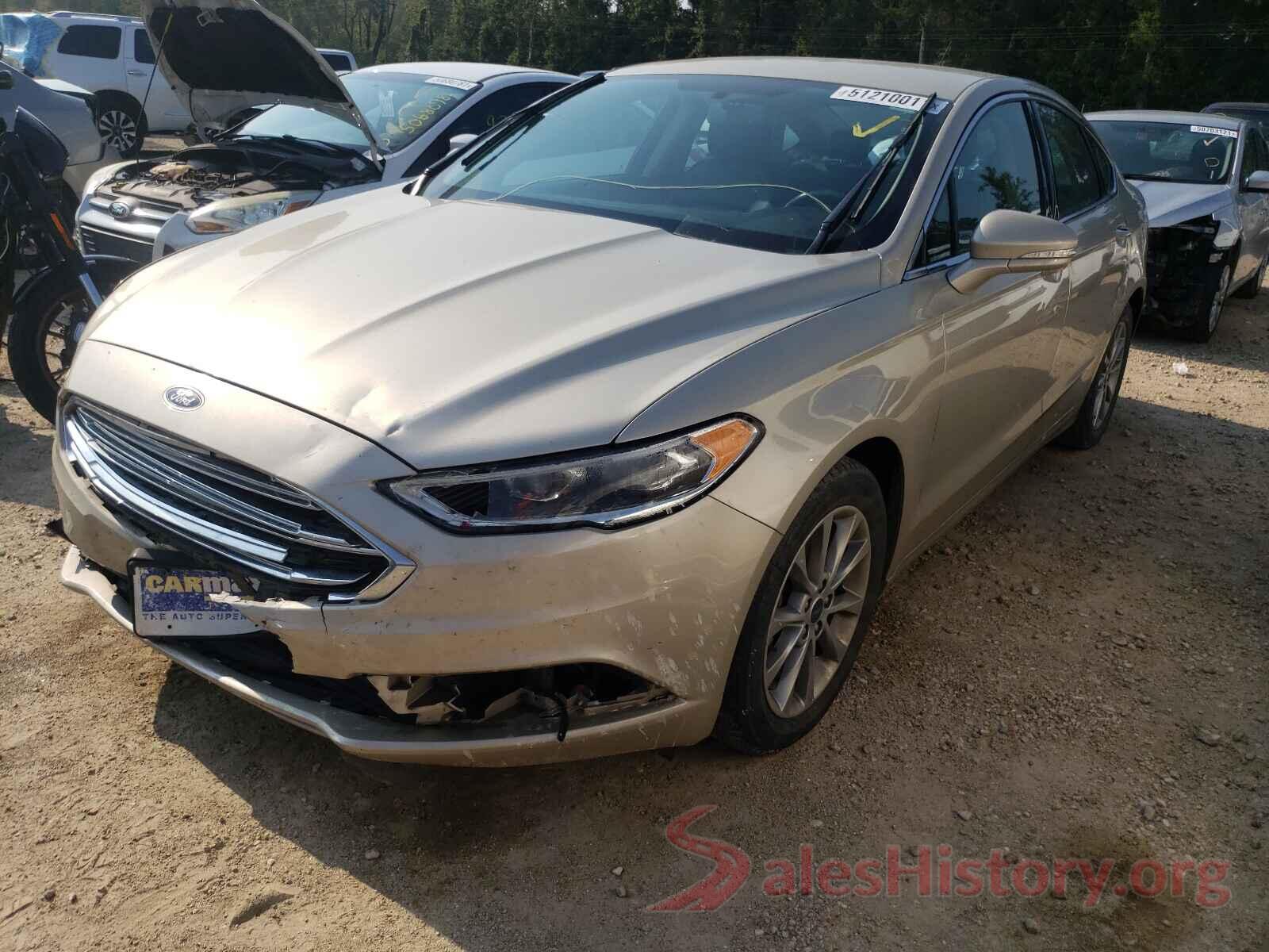 3FA6P0HD4HR128885 2017 FORD FUSION