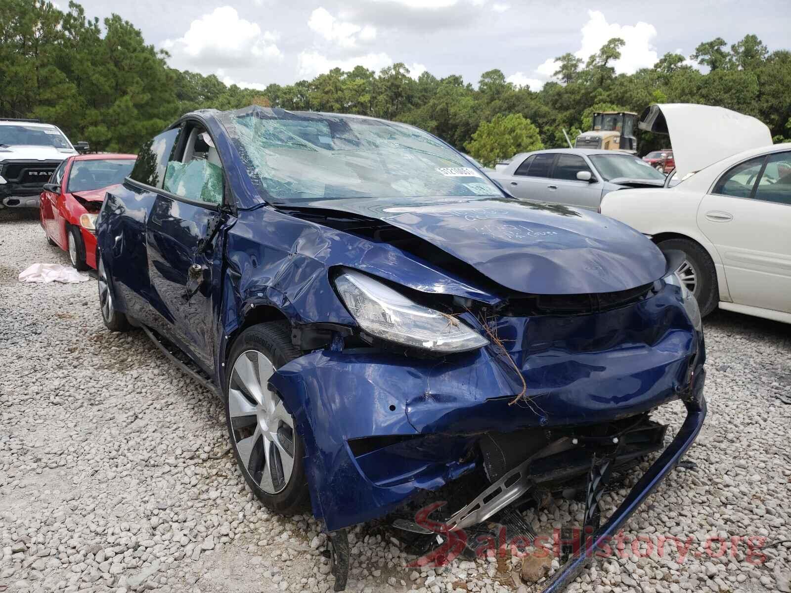 5YJYGDEE7MF201430 2021 TESLA MODEL Y