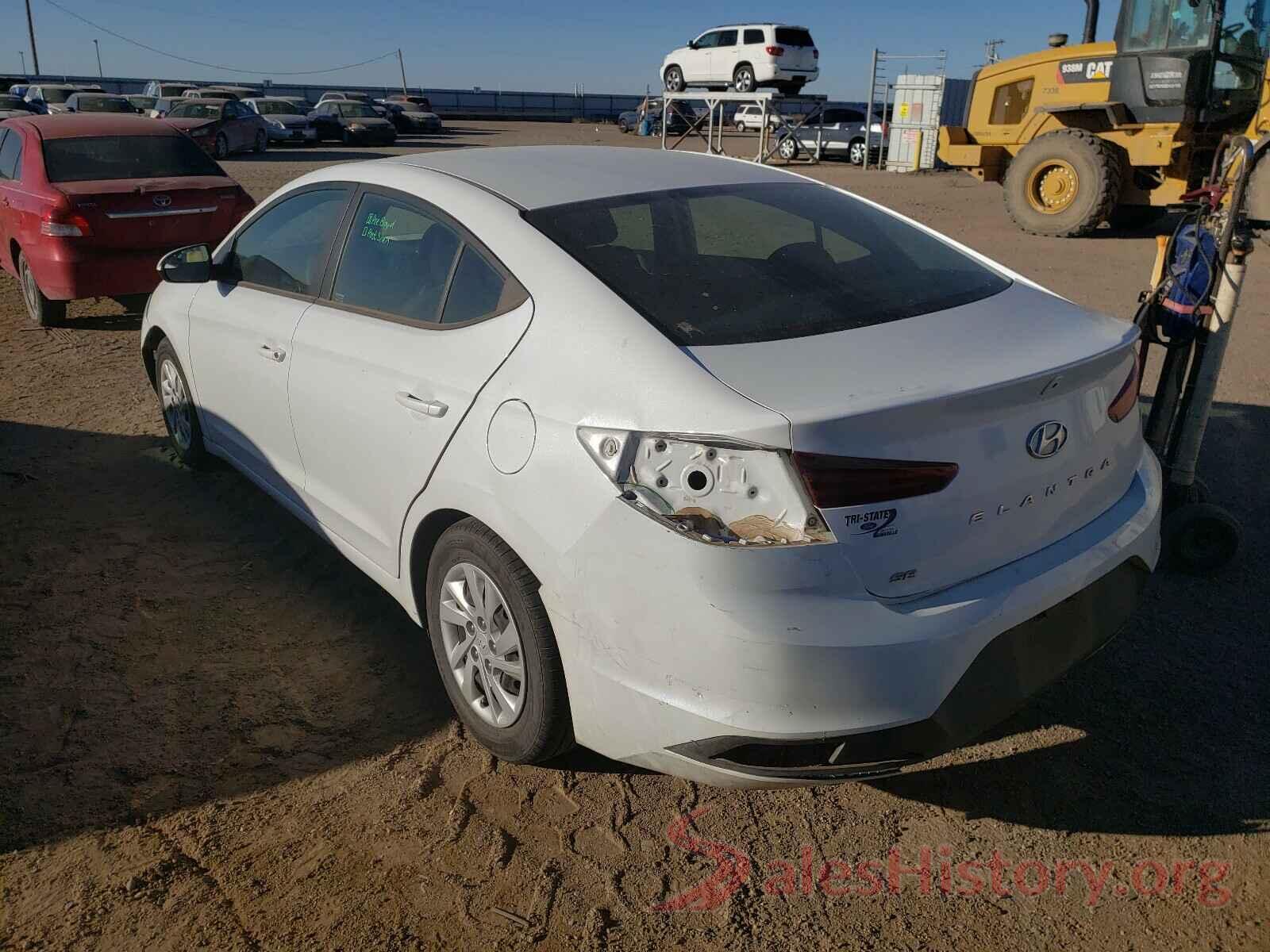 5NPD74LF6KH440167 2019 HYUNDAI ELANTRA