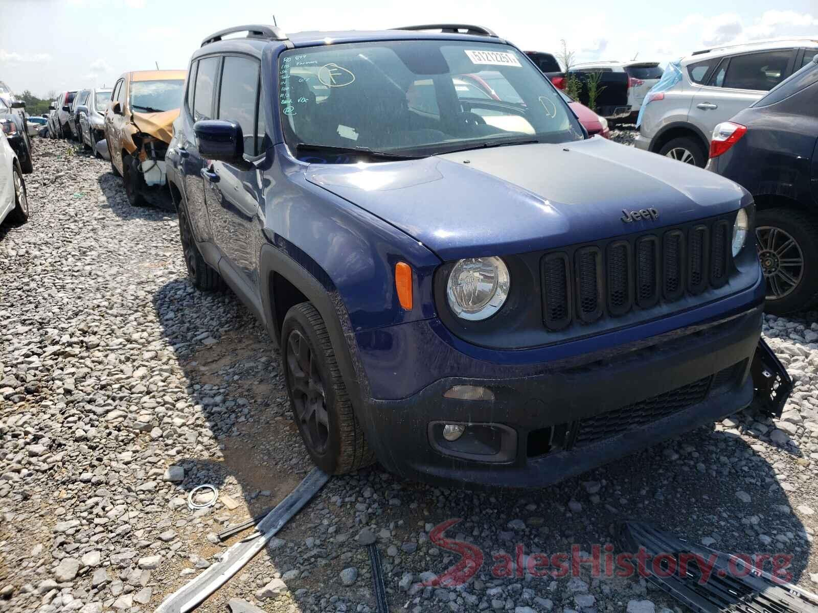 ZACCJABT1GPD10833 2016 JEEP RENEGADE