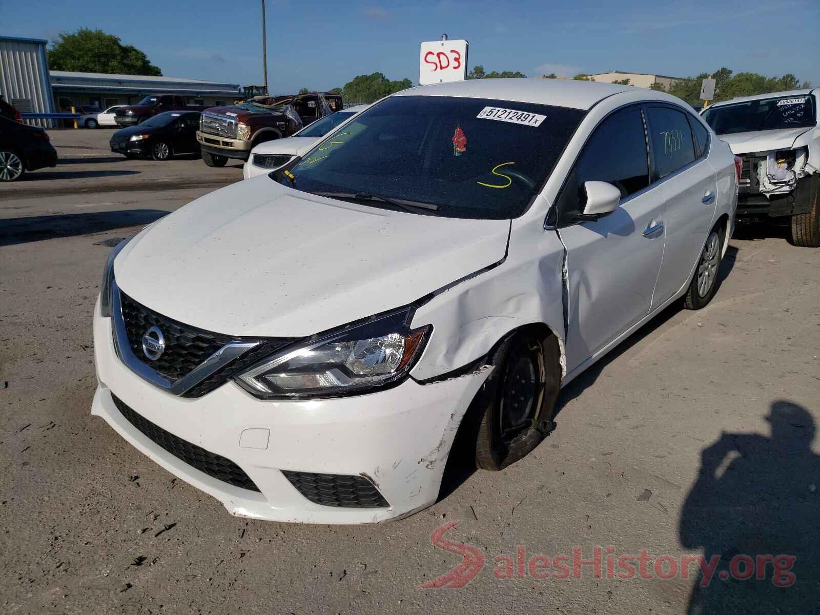 3N1AB7APXHL673060 2017 NISSAN SENTRA