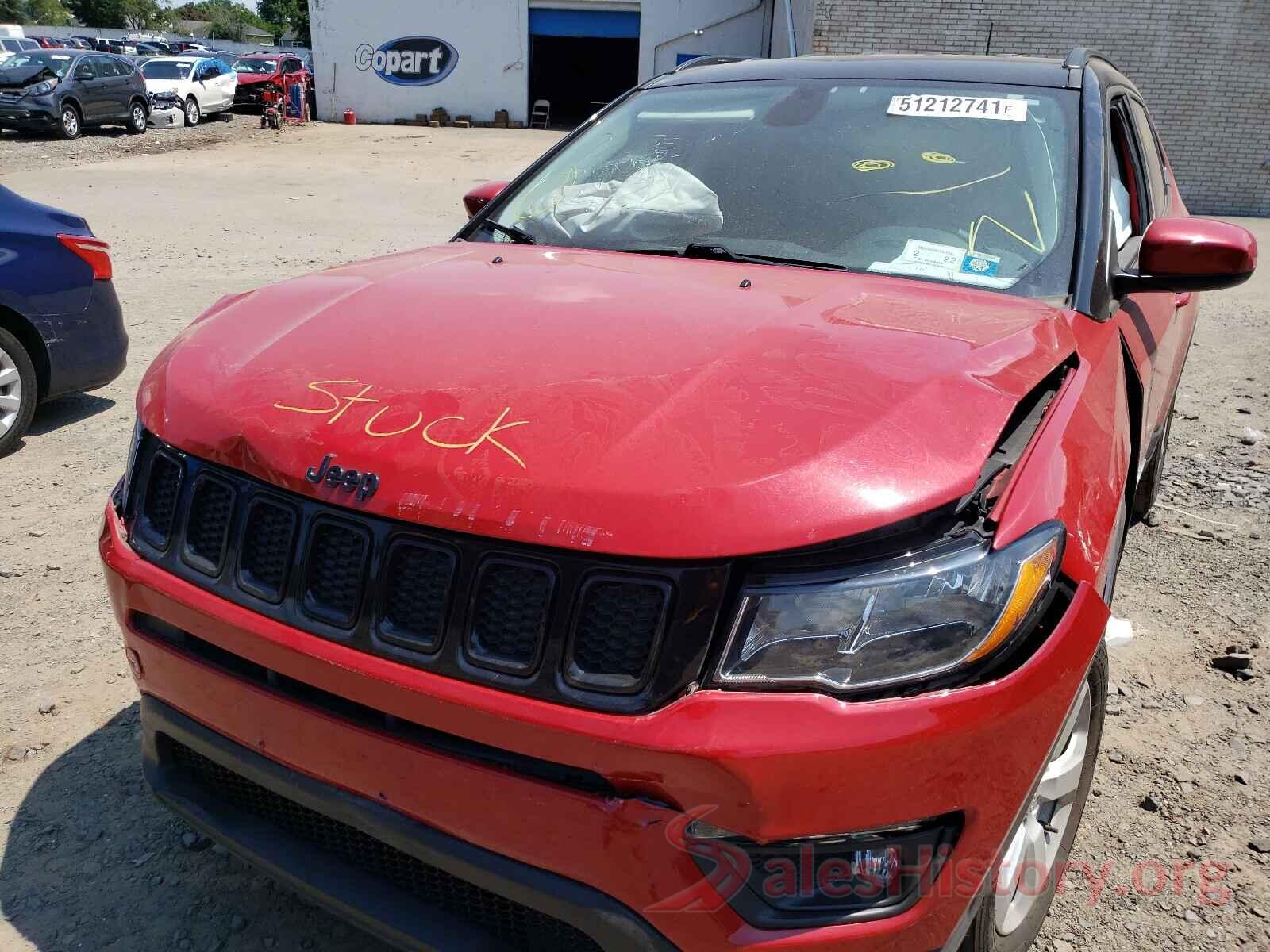 3C4NJDBB3KT748773 2019 JEEP COMPASS