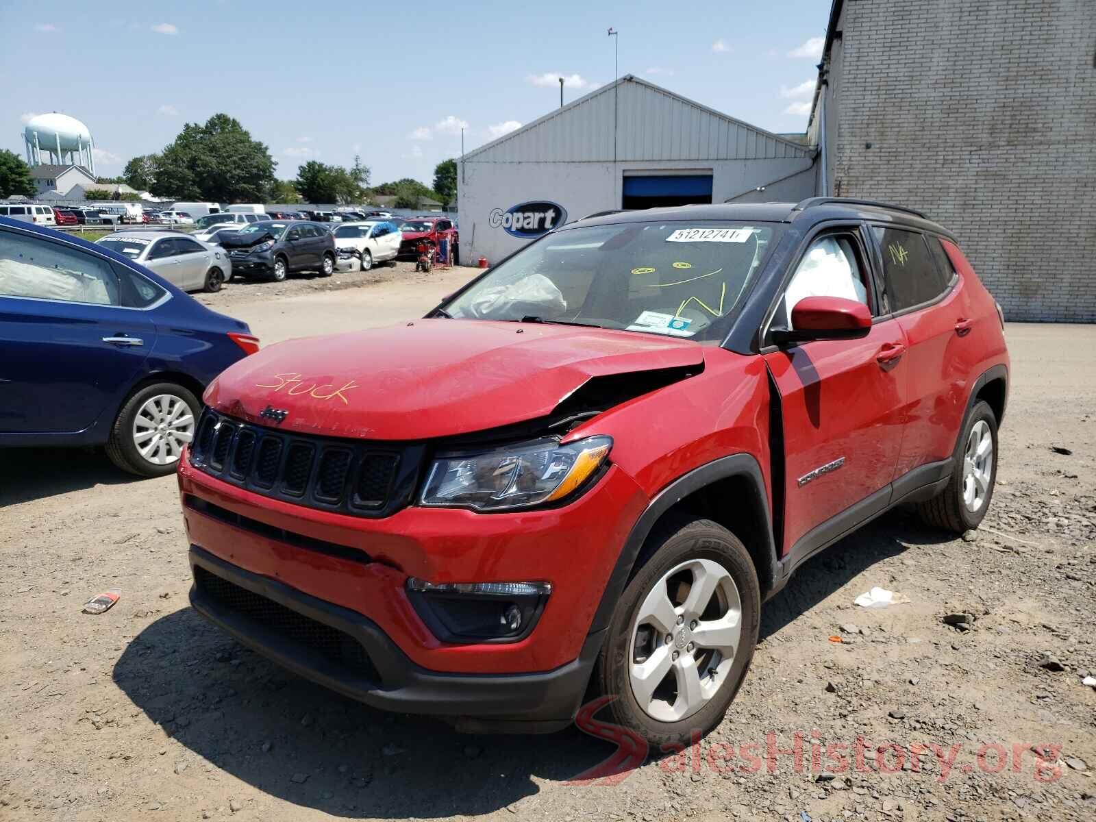 3C4NJDBB3KT748773 2019 JEEP COMPASS