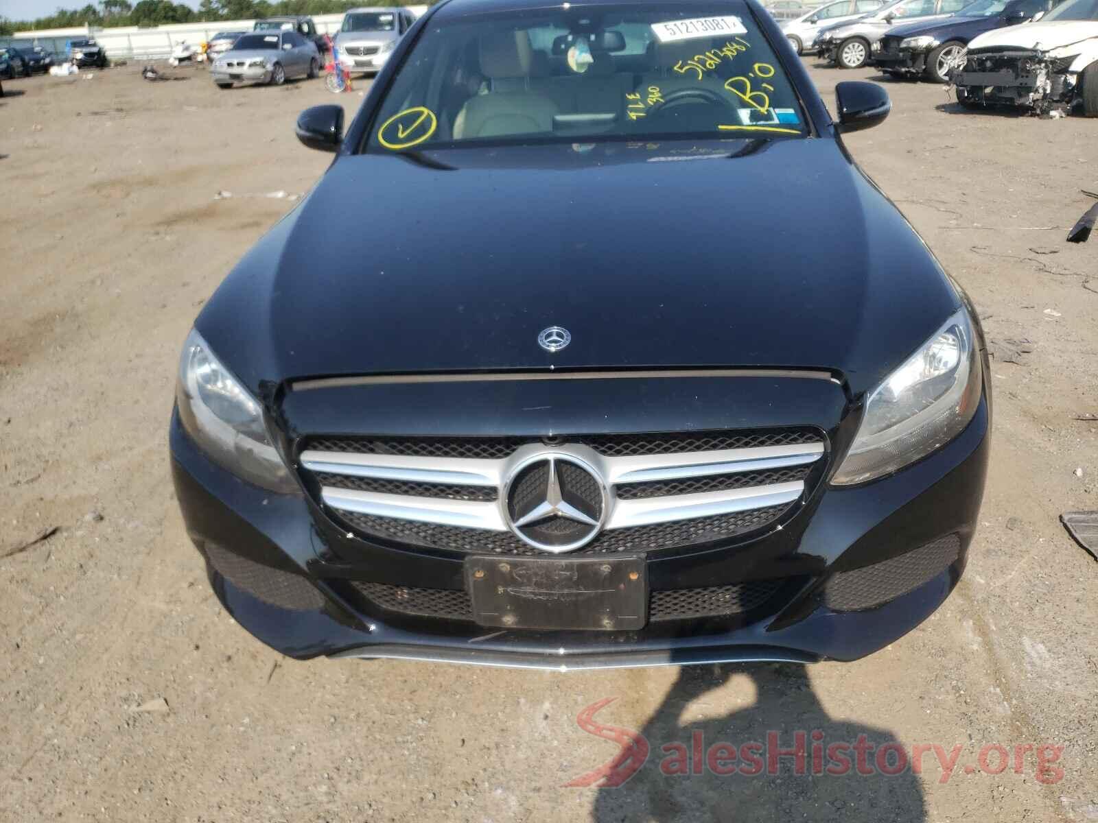 55SWF4KB4JU242564 2018 MERCEDES-BENZ C-CLASS