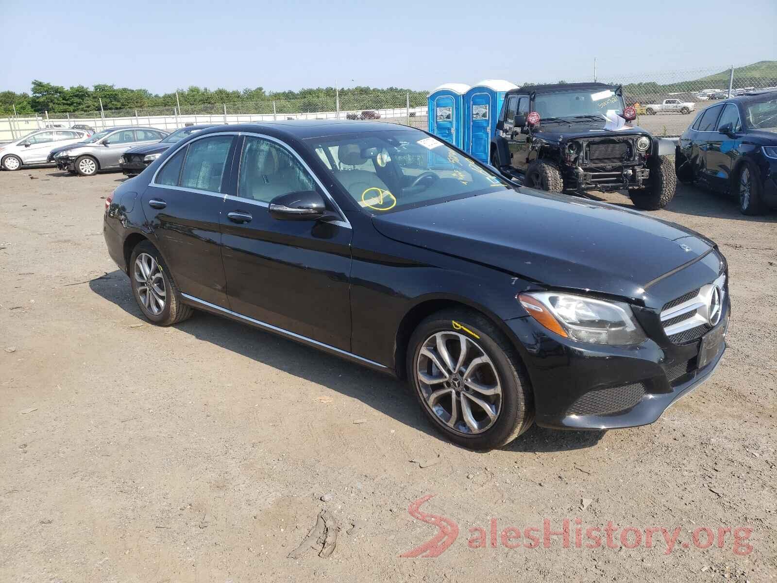 55SWF4KB4JU242564 2018 MERCEDES-BENZ C-CLASS