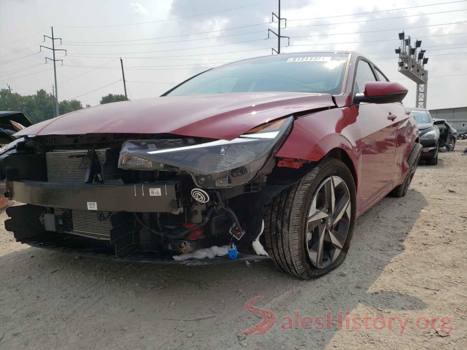 KMHLN4AG9MU130757 2021 HYUNDAI ELANTRA