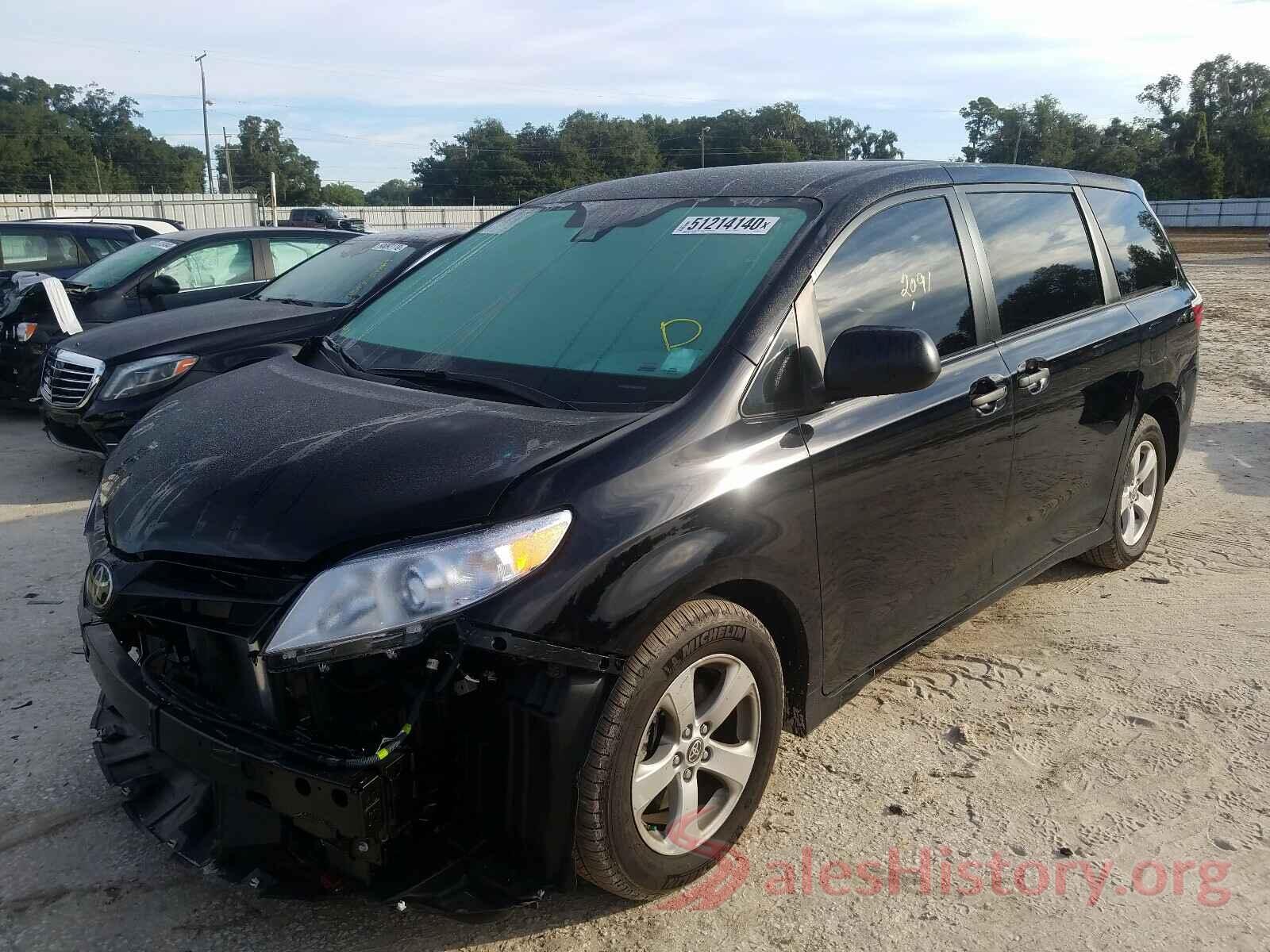 5TDZZ3DC3LS067020 2020 TOYOTA SIENNA