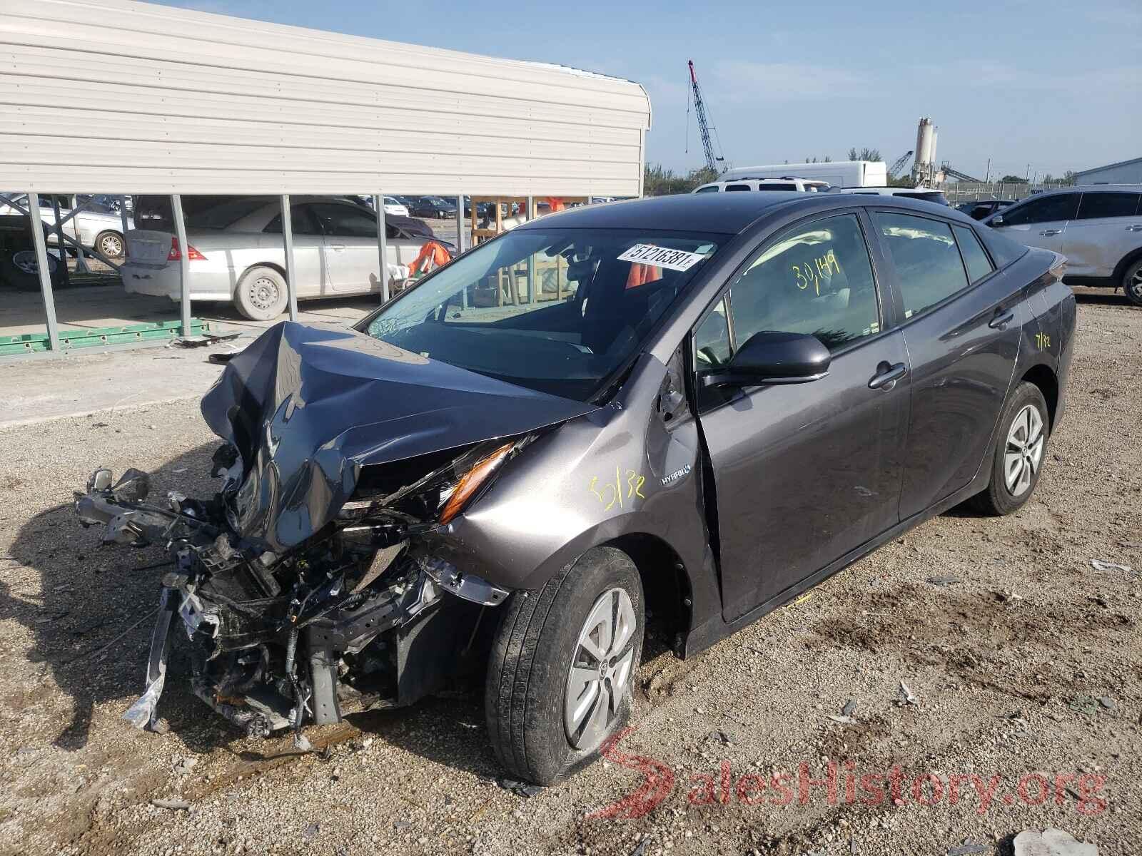 JTDKARFU6G3524931 2016 TOYOTA PRIUS