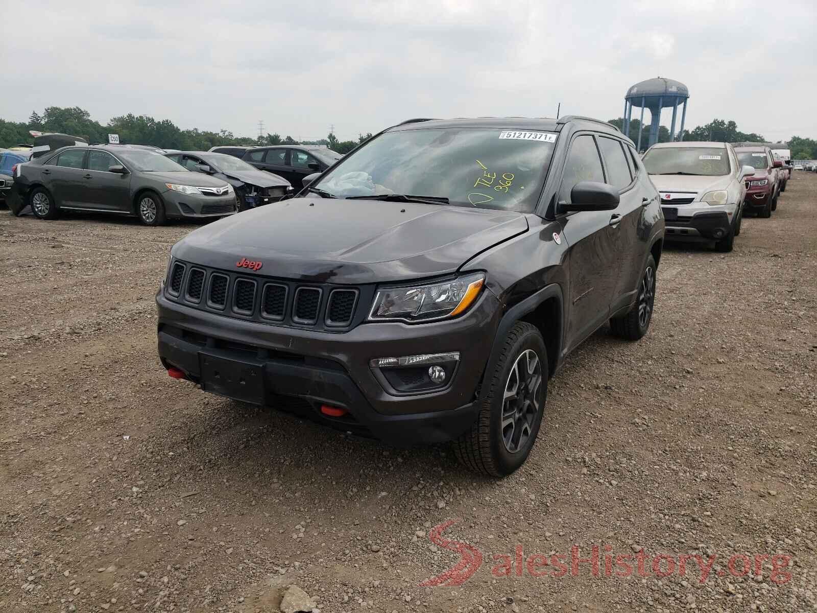 3C4NJDDB1LT118880 2020 JEEP COMPASS