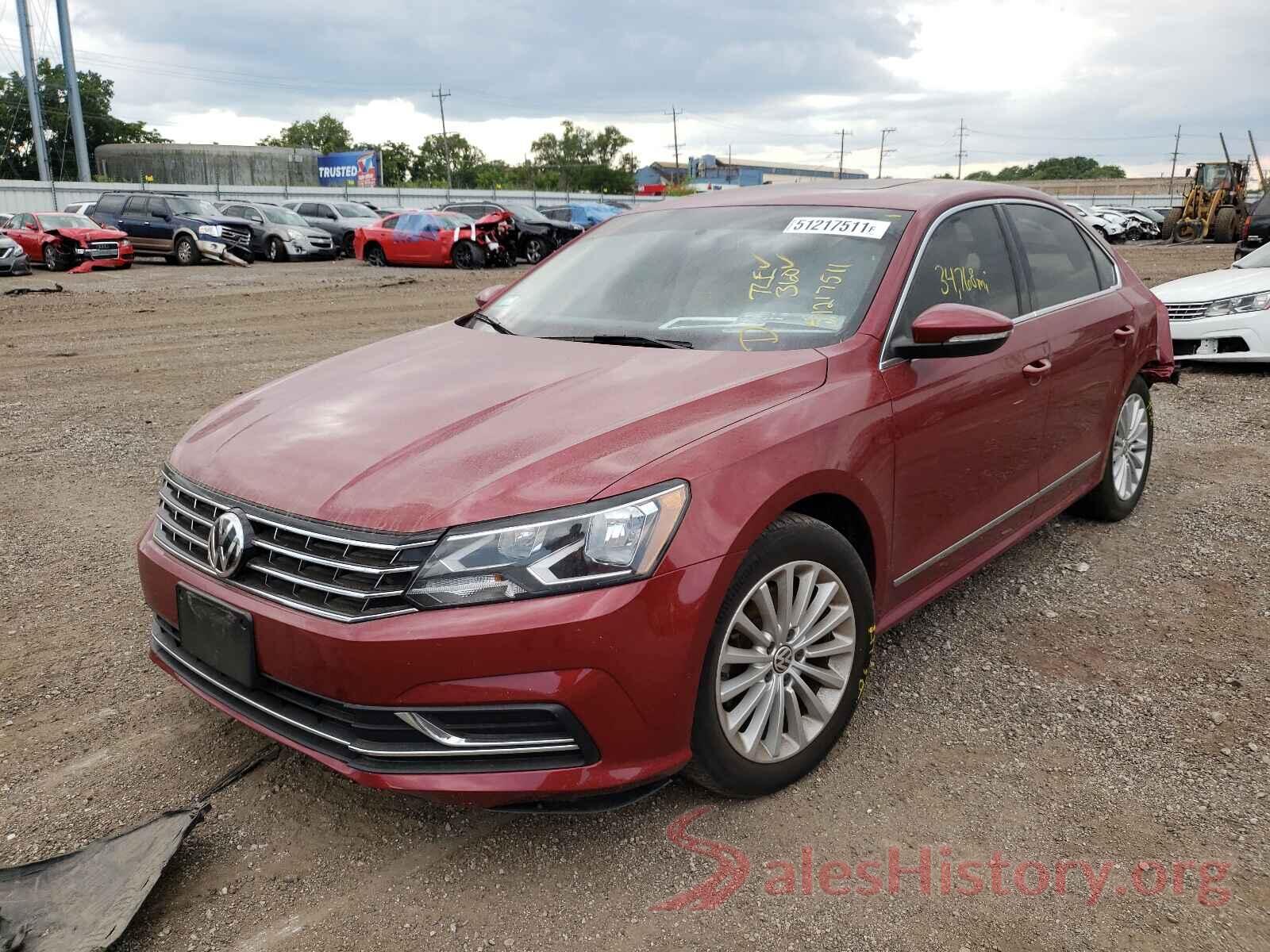 1VWBT7A31HC051306 2017 VOLKSWAGEN PASSAT