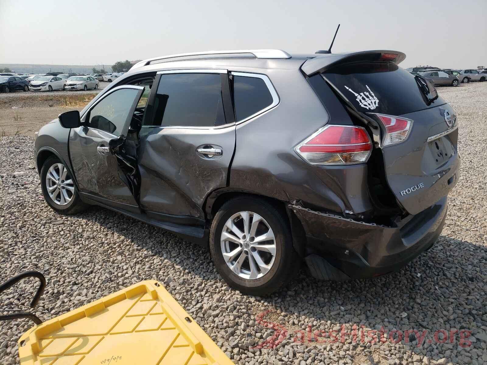 KNMAT2MV1GP709177 2016 NISSAN ROGUE