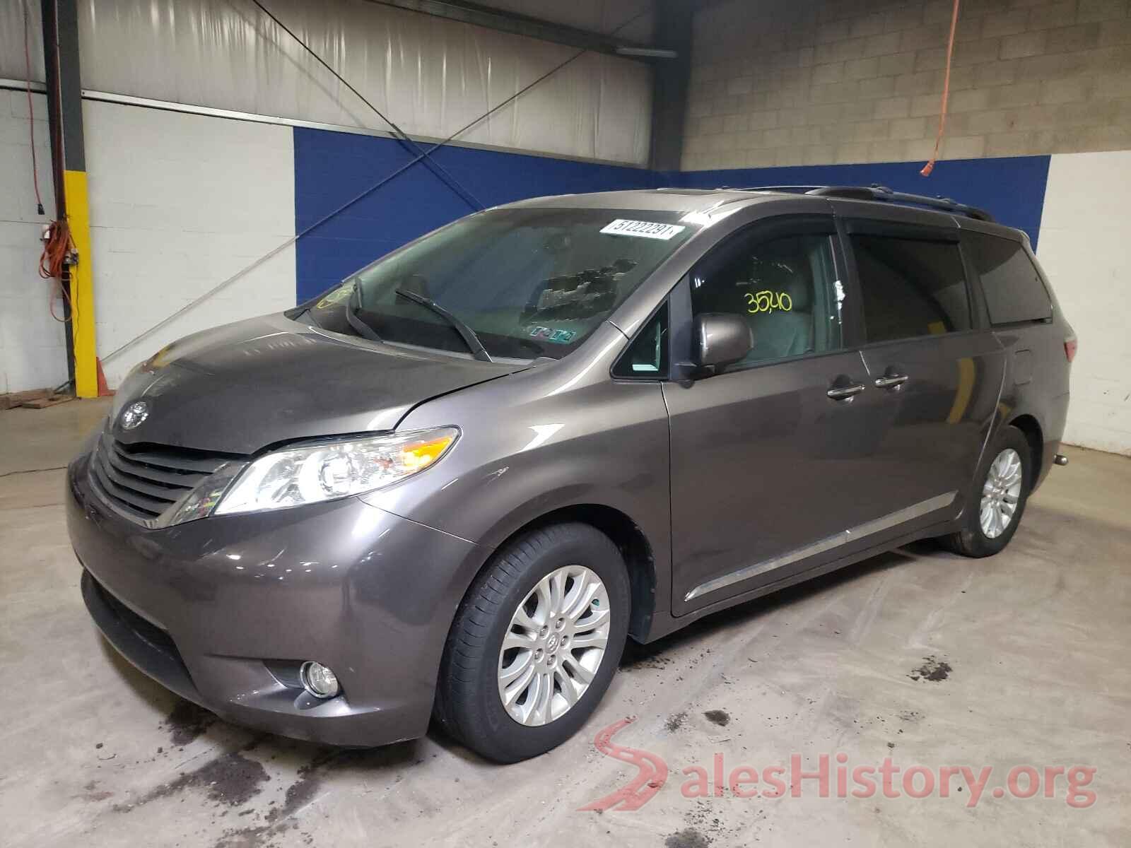 5TDYZ3DC9HS774514 2017 TOYOTA SIENNA