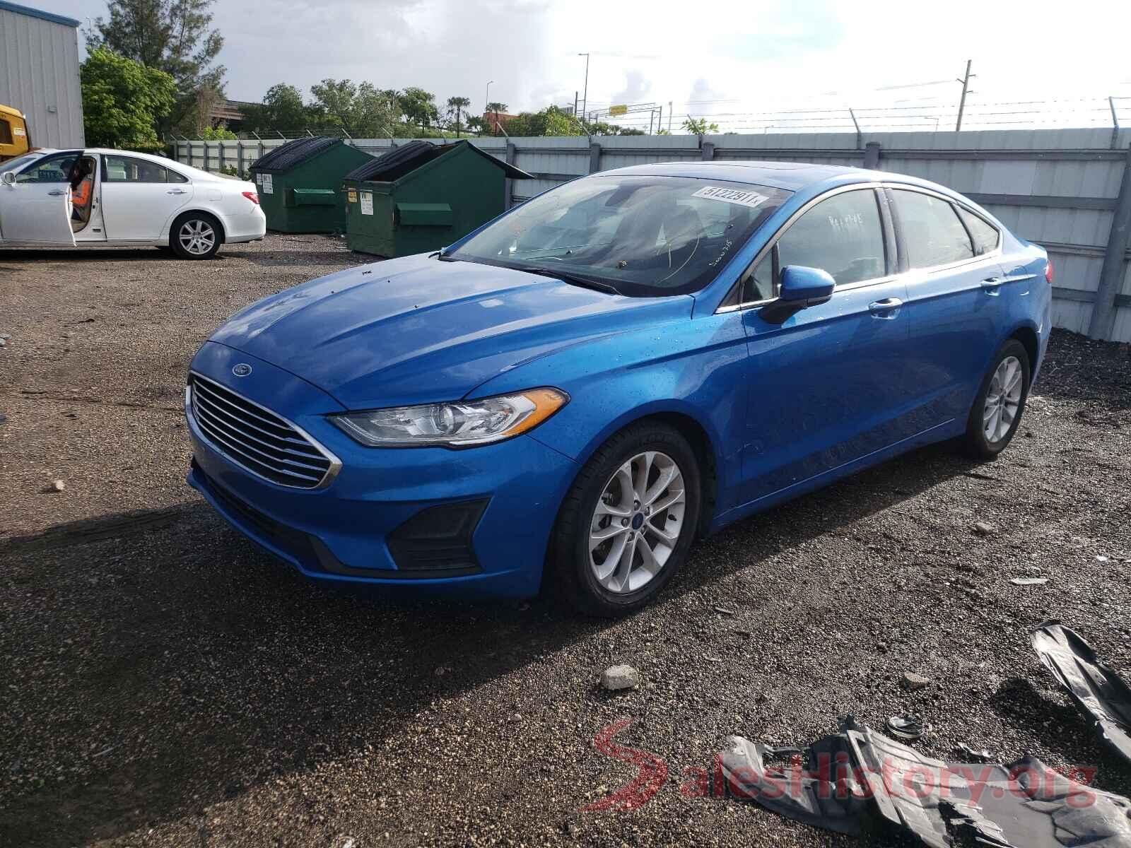 3FA6P0HD0LR150584 2020 FORD FUSION