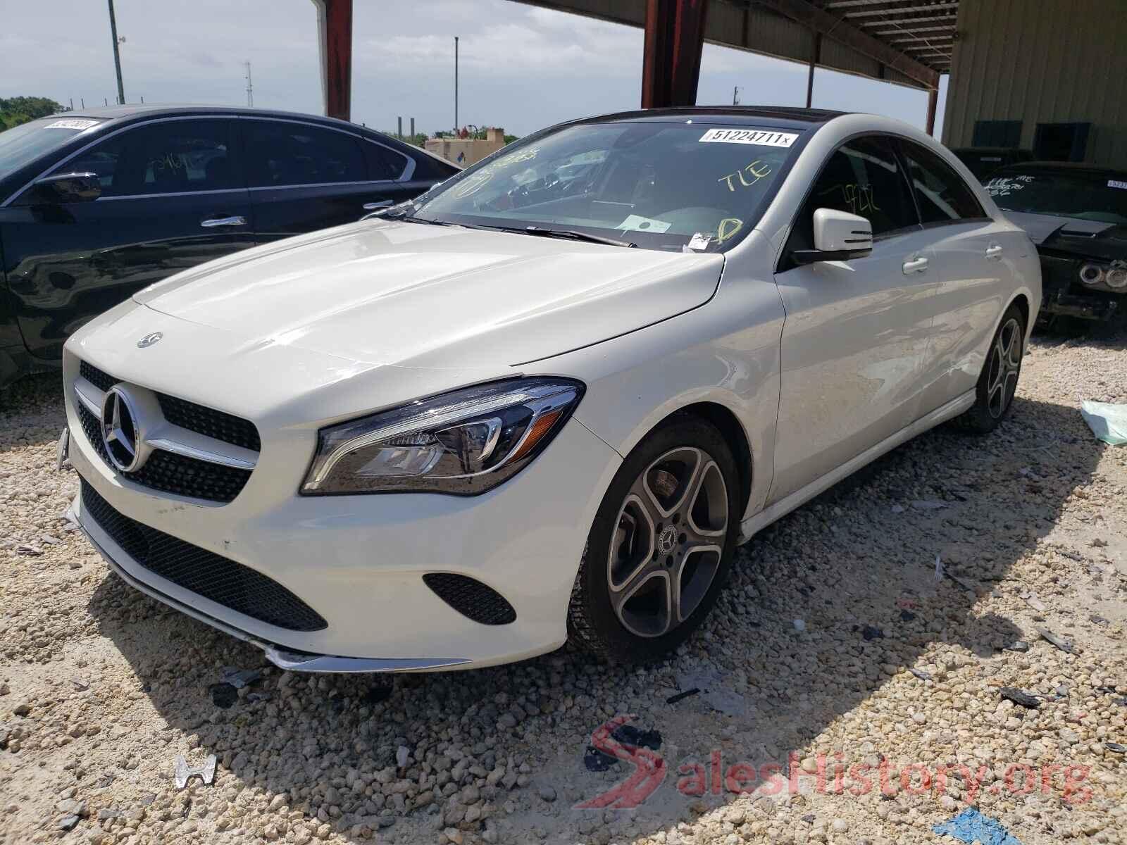 WDDSJ4EB8JN604591 2018 MERCEDES-BENZ CLA-CLASS