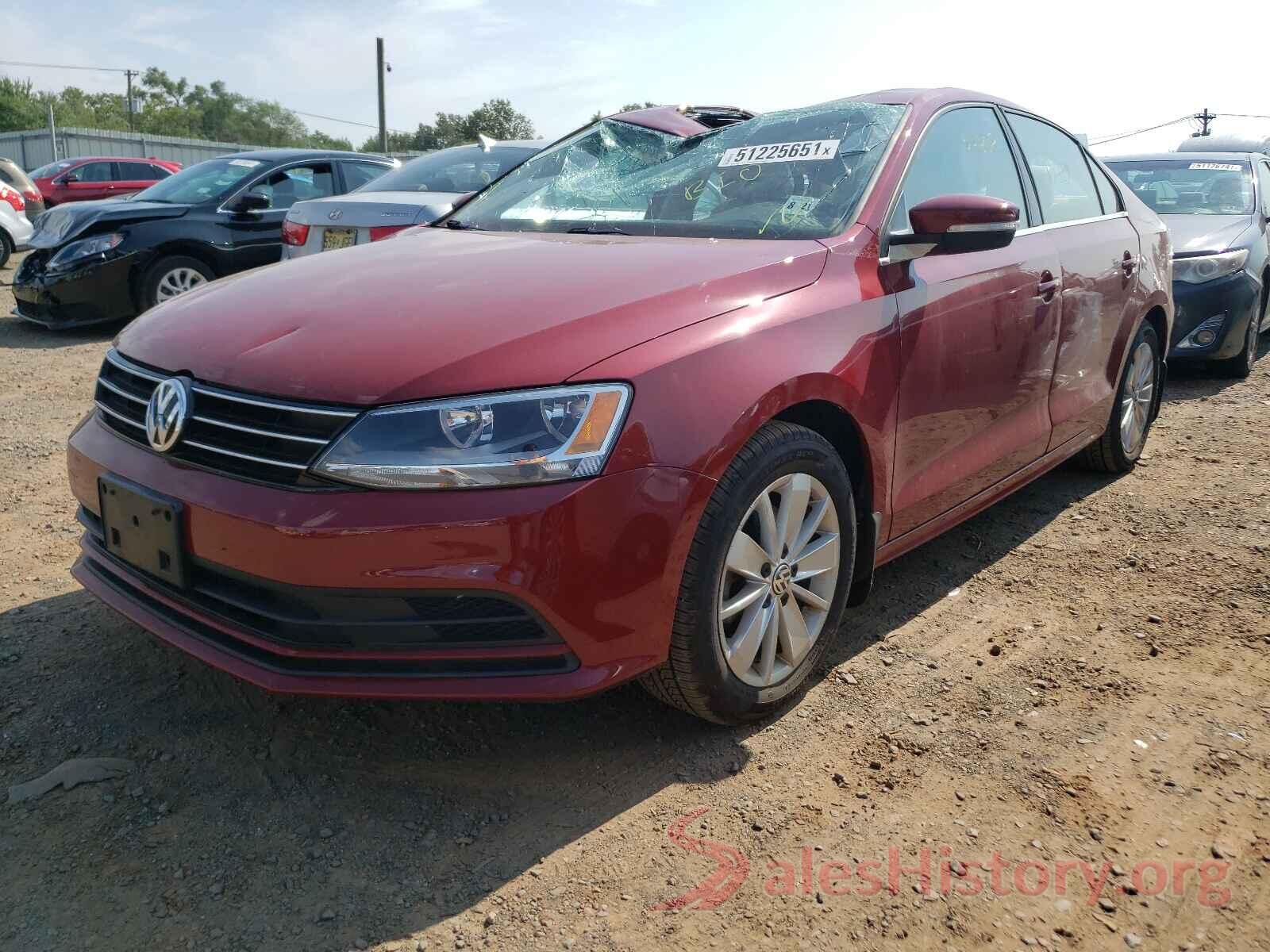 3VWD67AJ4GM393523 2016 VOLKSWAGEN JETTA