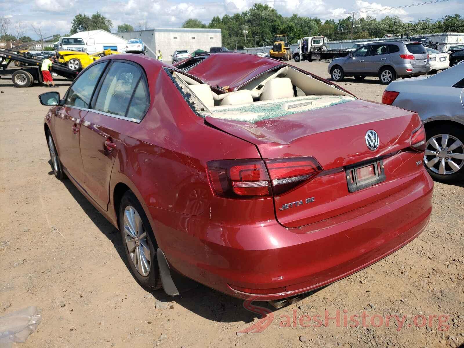 3VWD67AJ4GM393523 2016 VOLKSWAGEN JETTA