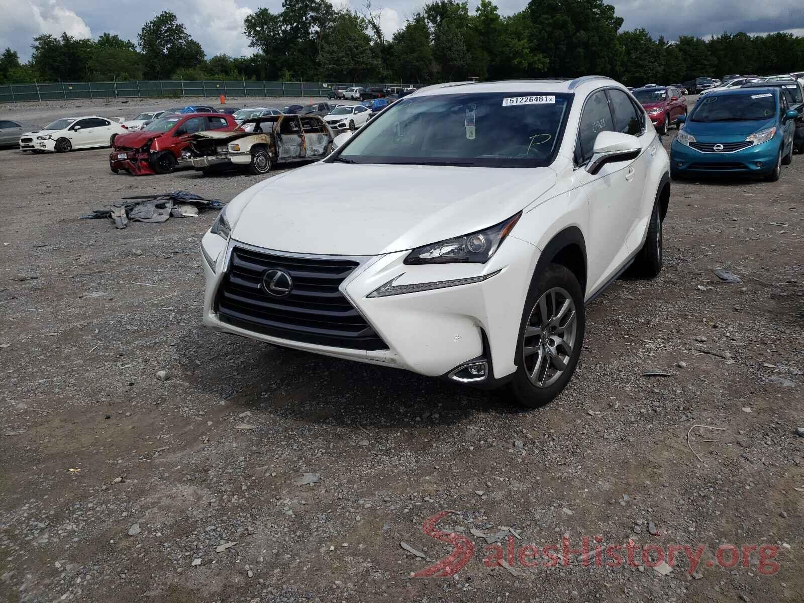 JTJYARBZ8G2030228 2016 LEXUS NX