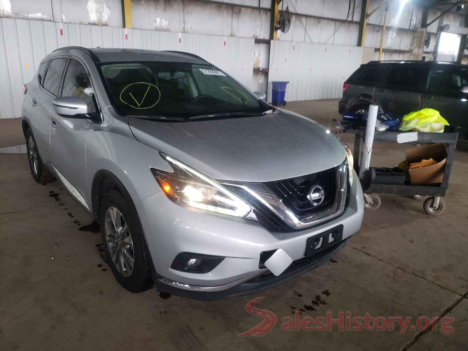 5N1AZ2MH9JN127450 2018 NISSAN MURANO