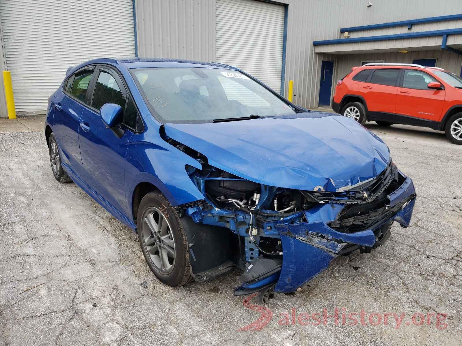 3G1BE6SM3JS638792 2018 CHEVROLET CRUZE