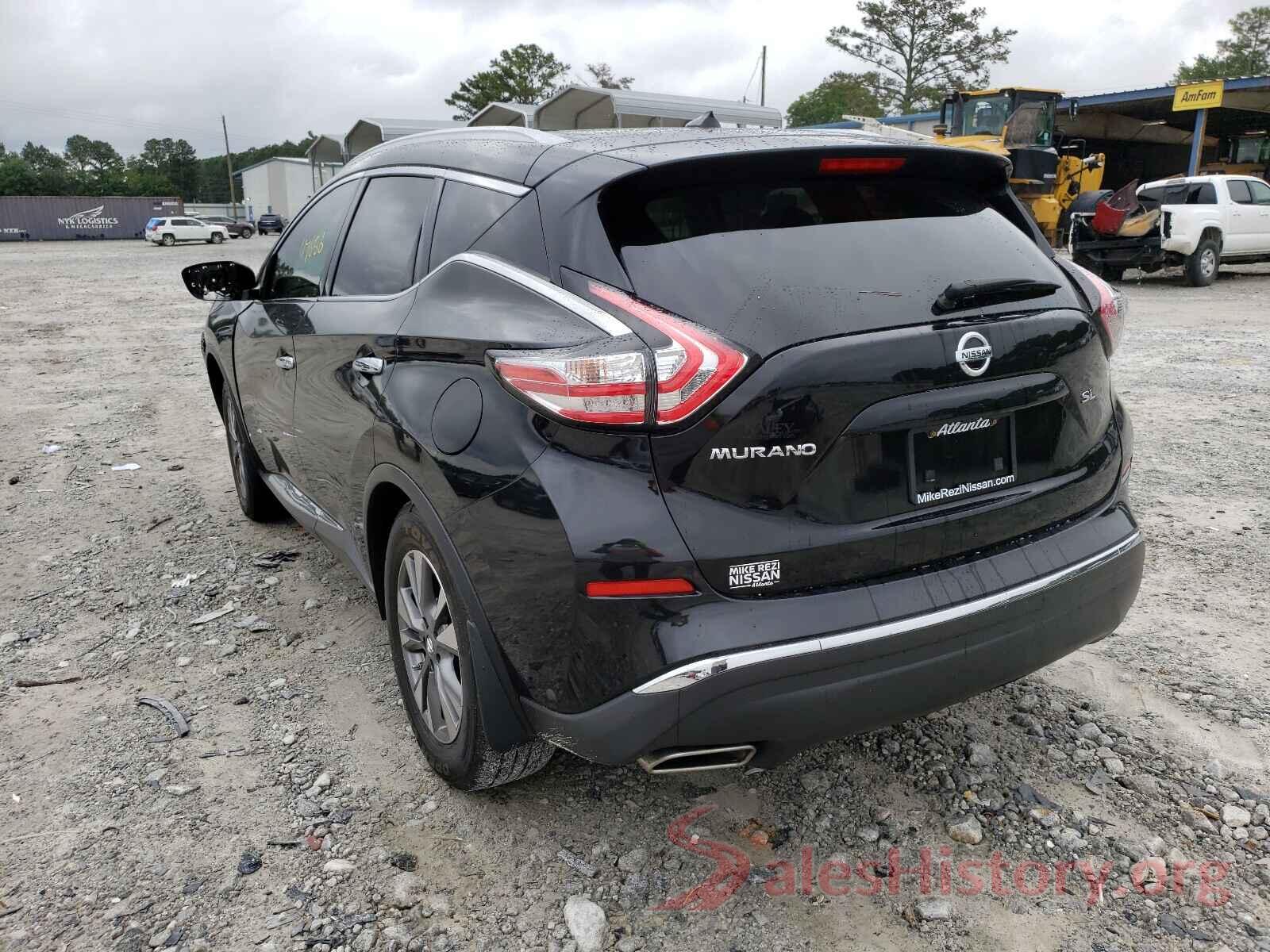 5N1AZ2MG5GN100455 2016 NISSAN MURANO