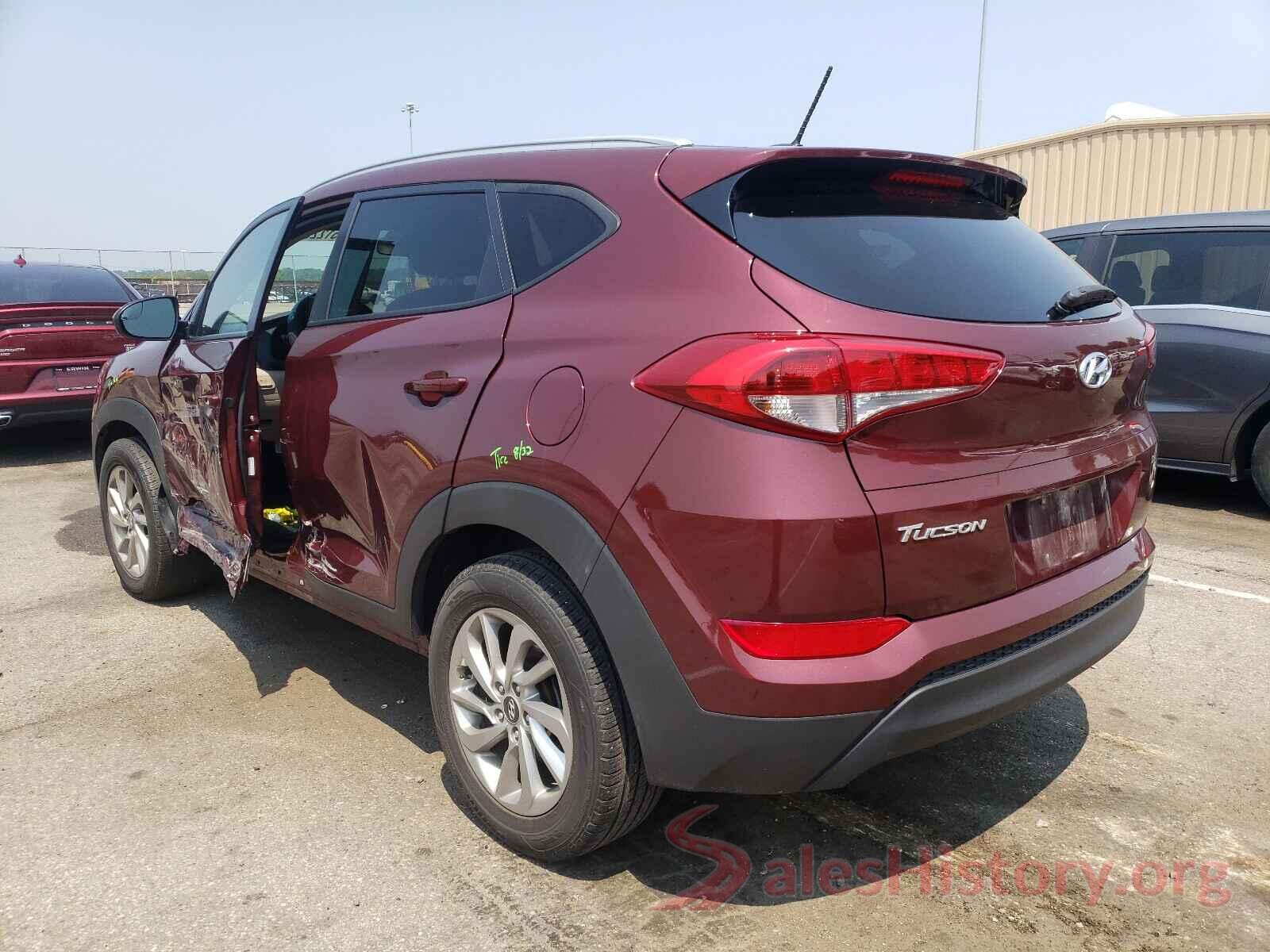 KM8J33A48HU594738 2017 HYUNDAI TUCSON