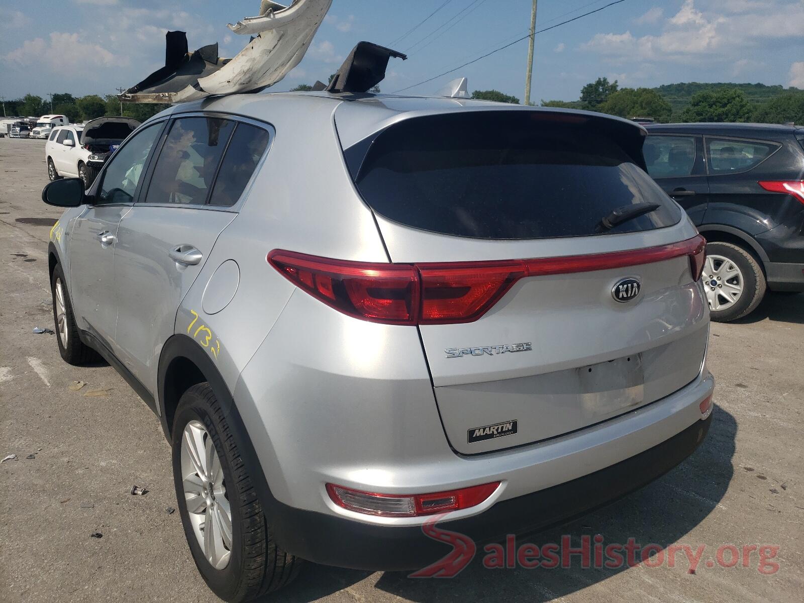 KNDPMCACXH7217801 2017 KIA SPORTAGE