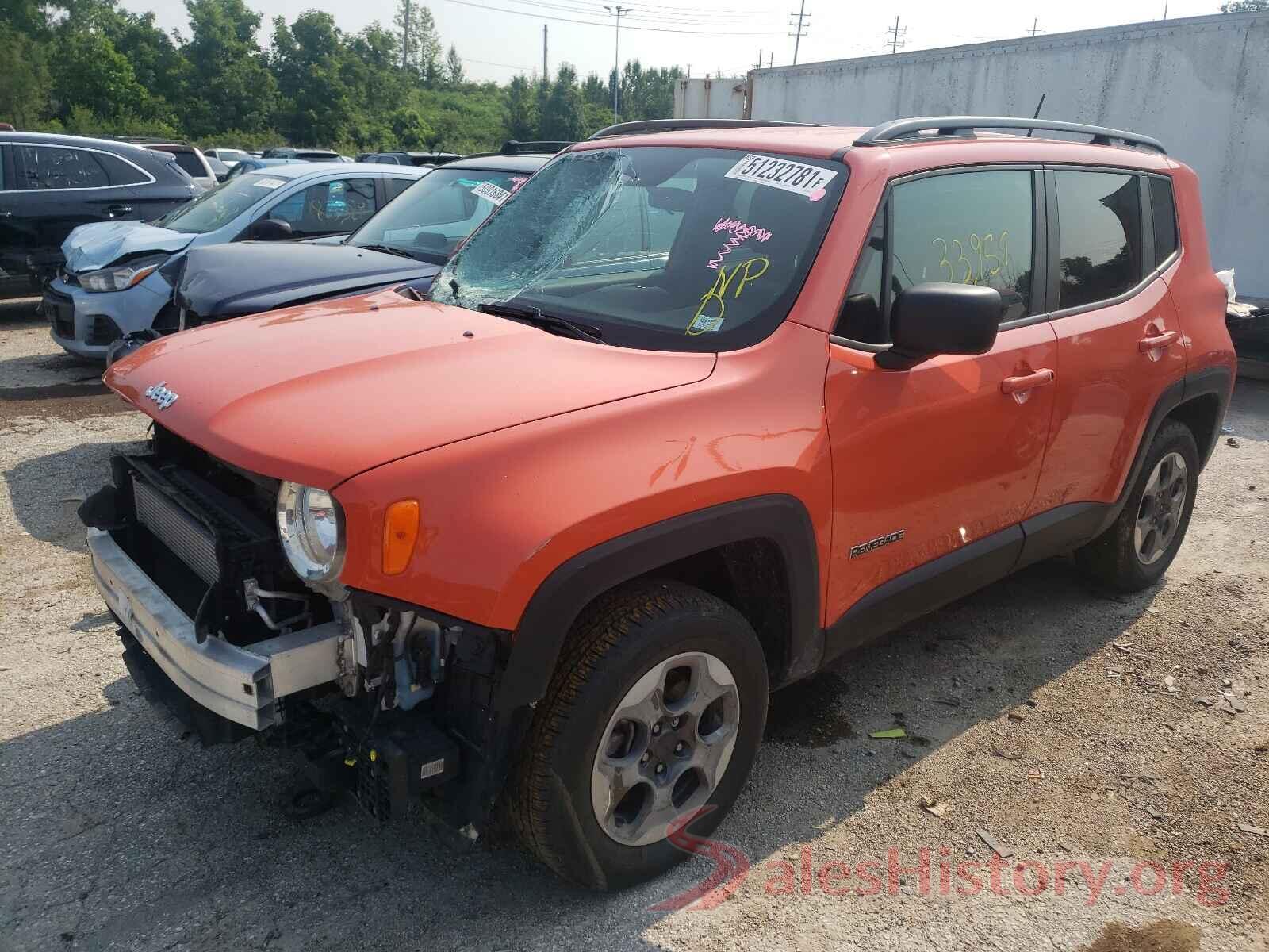 ZACCJBAT7GPE01161 2016 JEEP RENEGADE