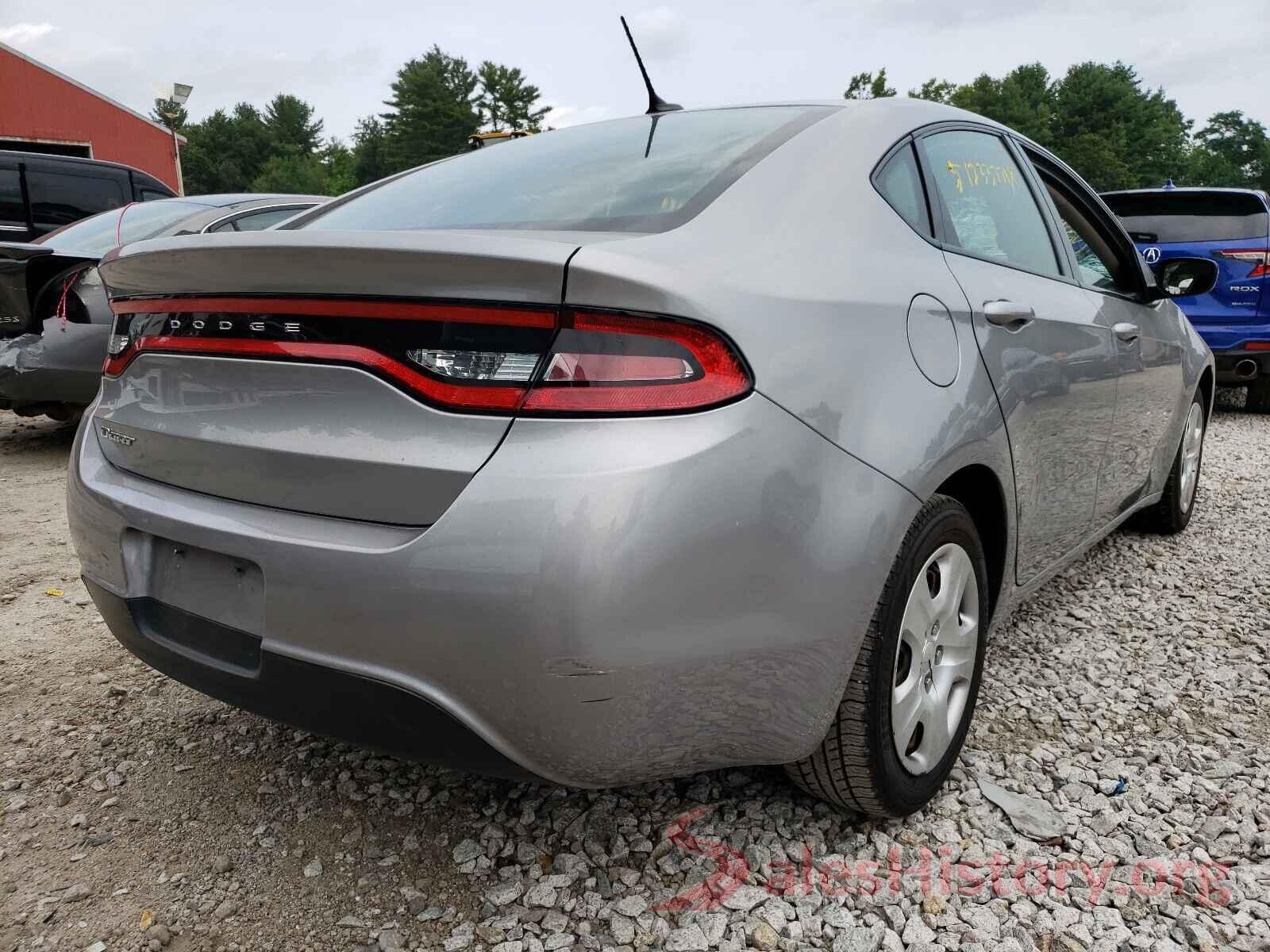 1C3CDFAA5GD704049 2016 DODGE DART