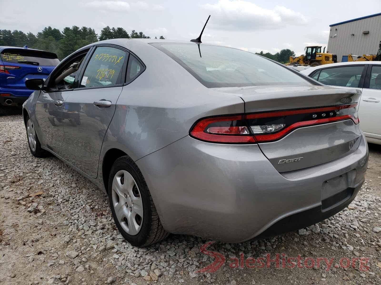 1C3CDFAA5GD704049 2016 DODGE DART