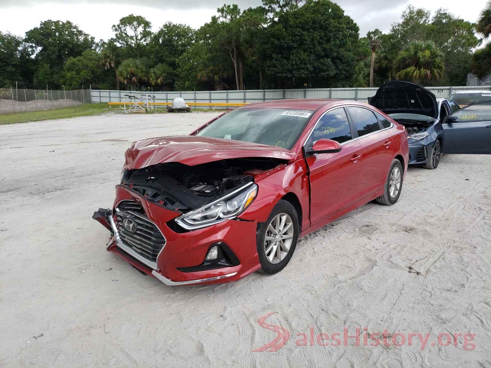 5NPE24AF4KH798681 2019 HYUNDAI SONATA