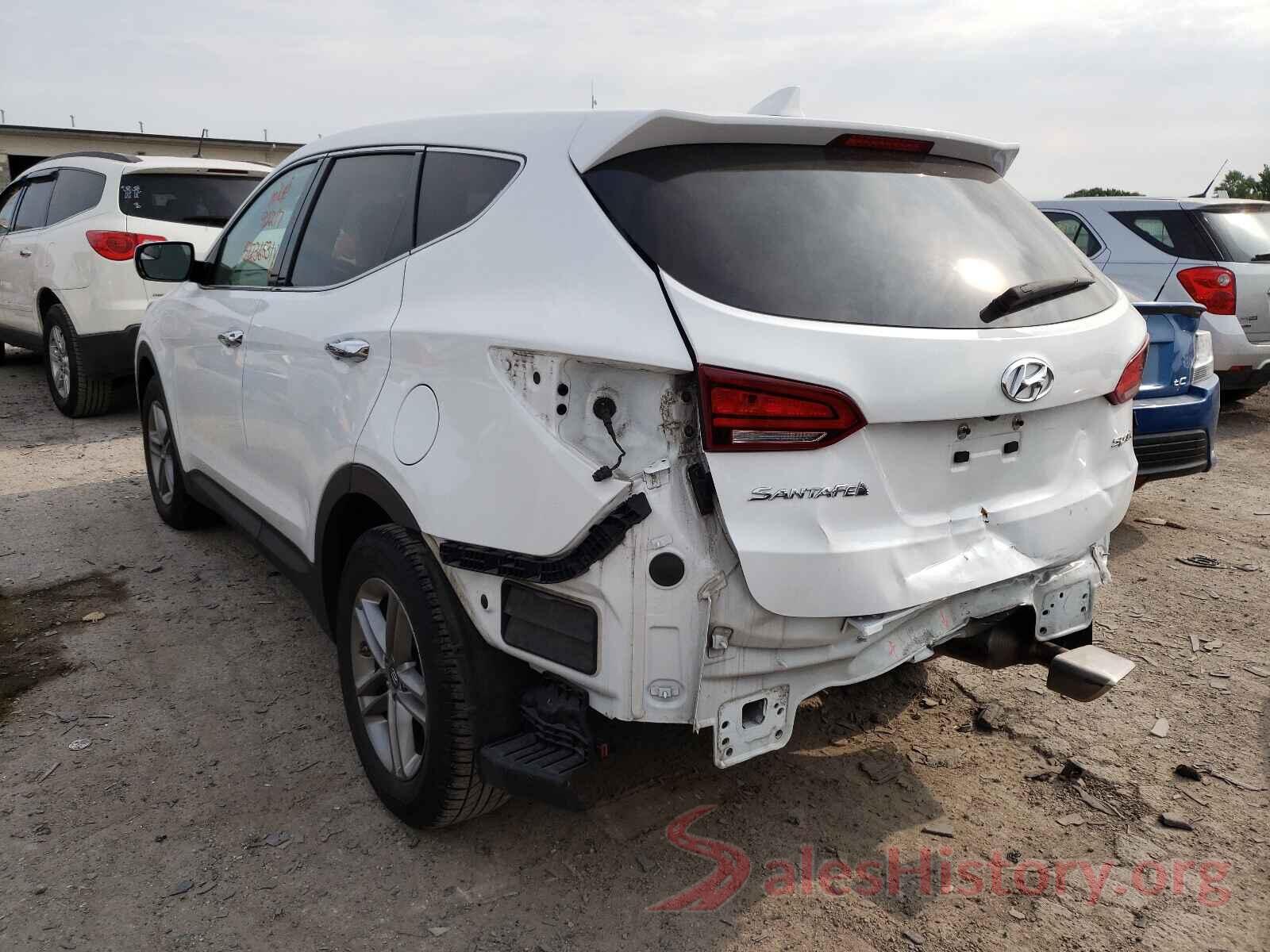 5NMZT3LB9HH044247 2017 HYUNDAI SANTA FE