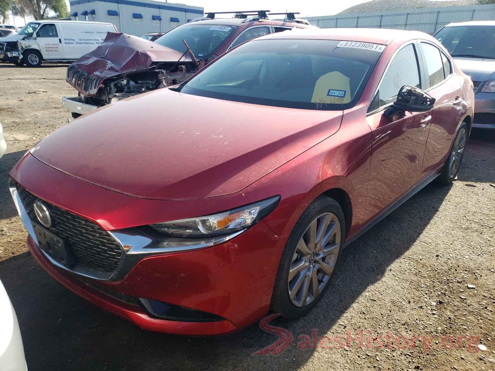 3MZBPADL8LM132274 2020 MAZDA 3