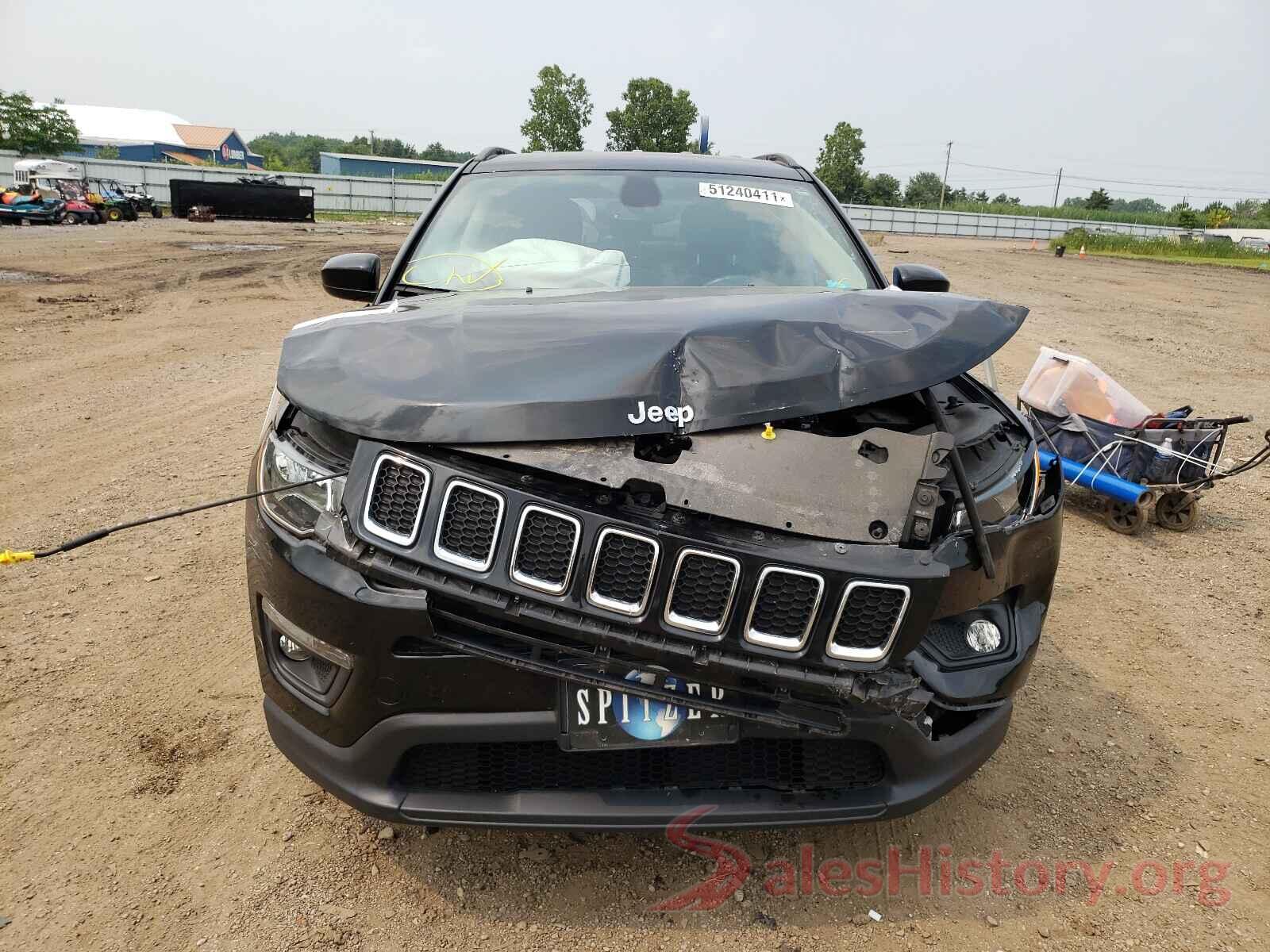 3C4NJDBB1KT662040 2019 JEEP COMPASS