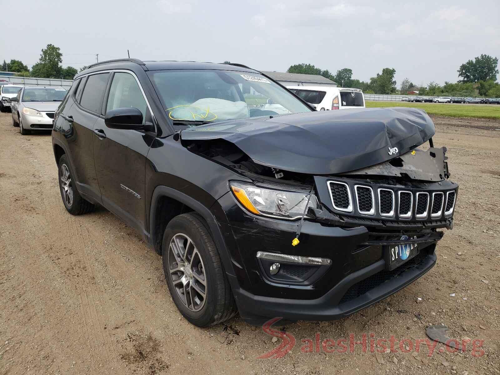 3C4NJDBB1KT662040 2019 JEEP COMPASS