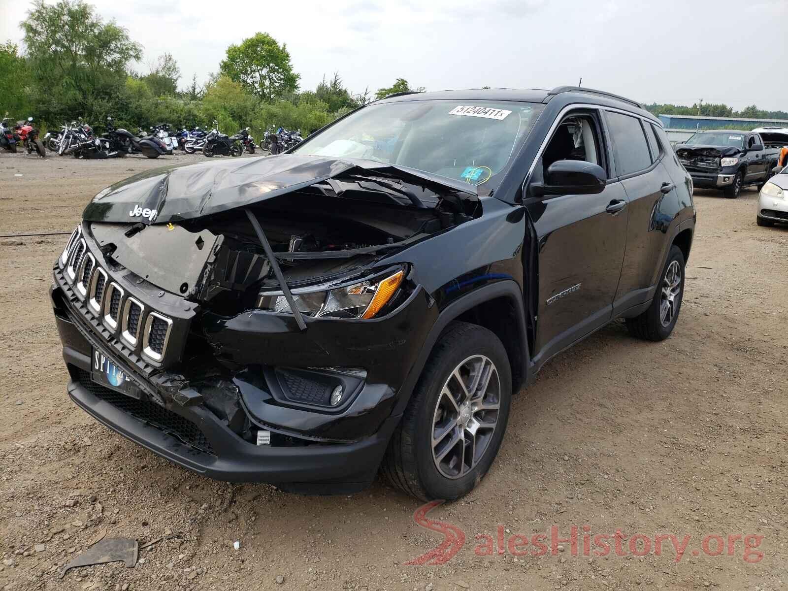 3C4NJDBB1KT662040 2019 JEEP COMPASS