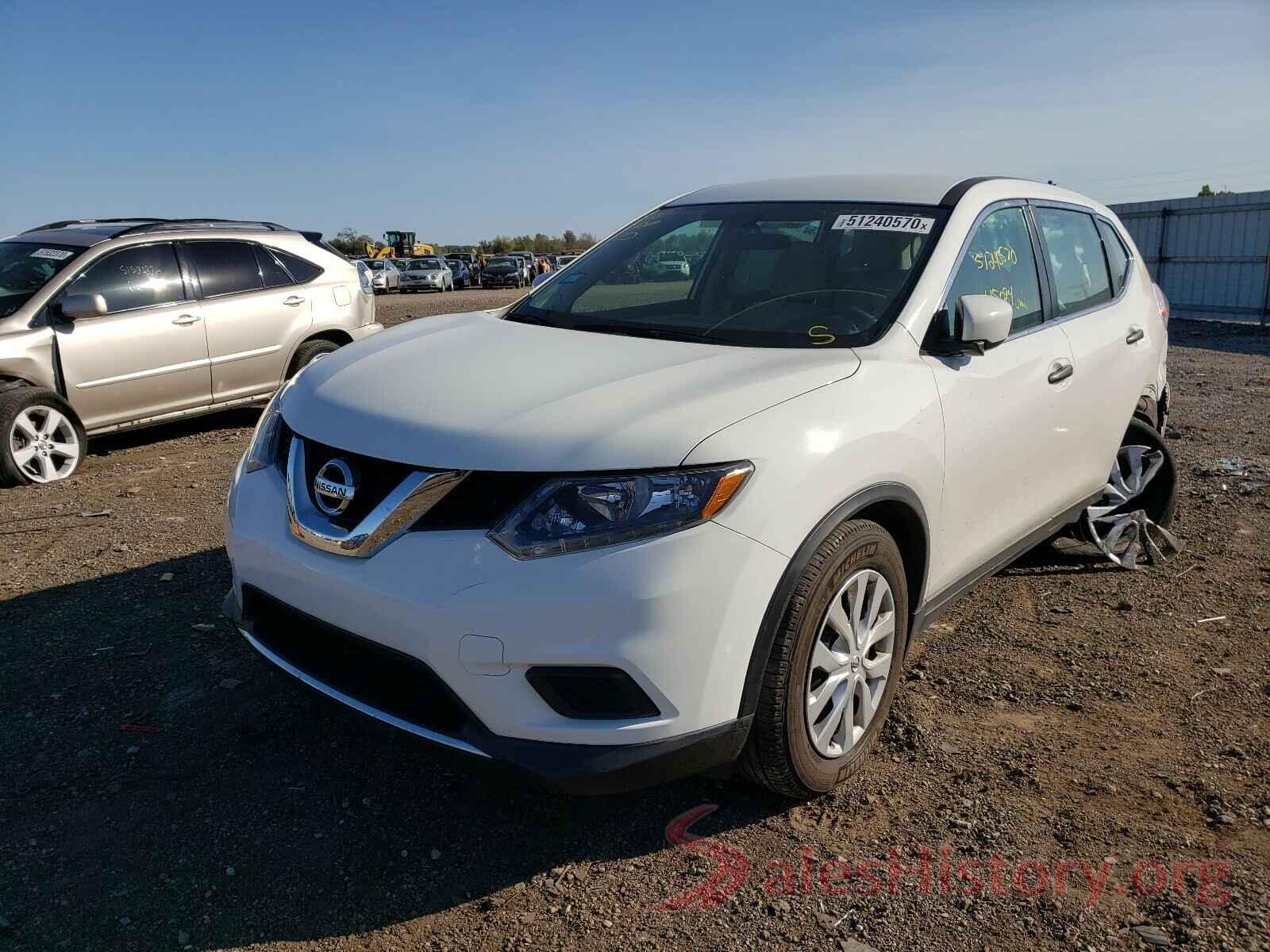 5N1AT2MTXGC914286 2016 NISSAN ROGUE