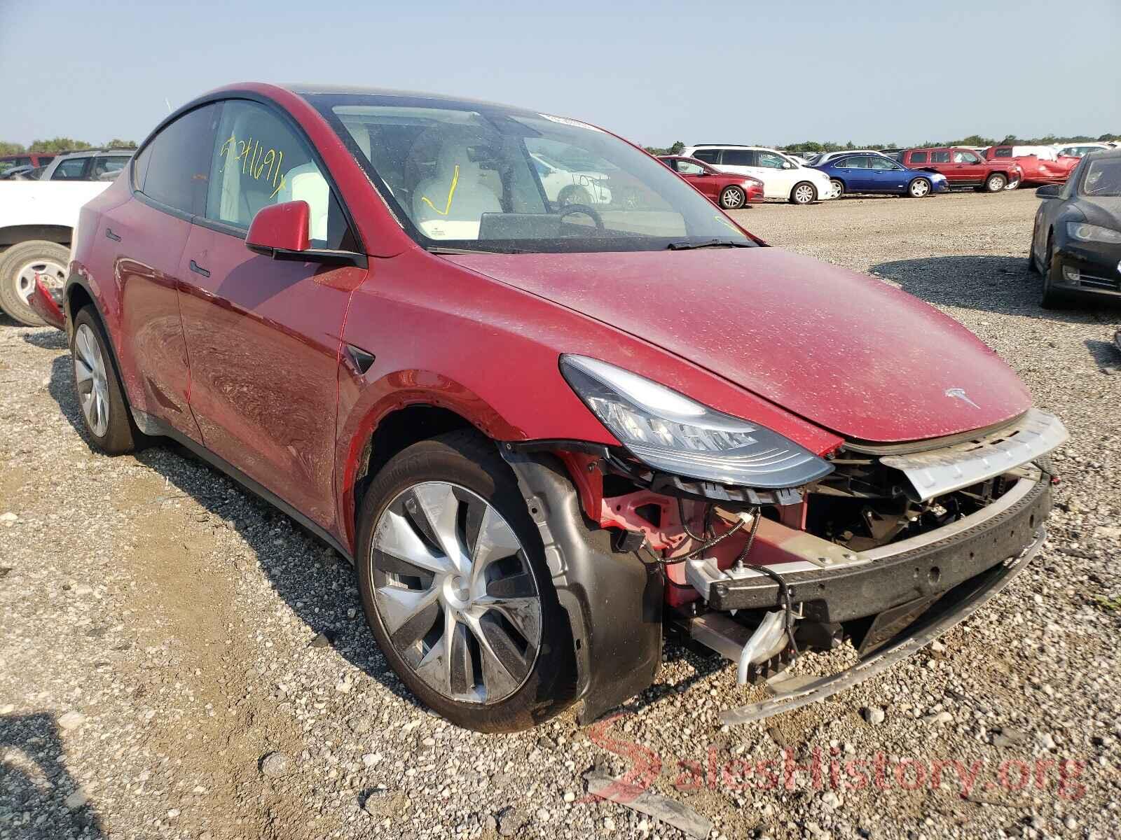 5YJYGDEE0MF189895 2021 TESLA MODEL Y