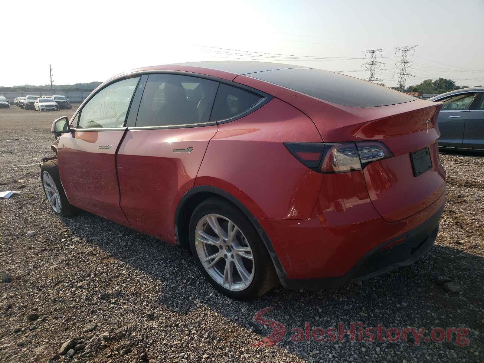 5YJYGDEE0MF189895 2021 TESLA MODEL Y