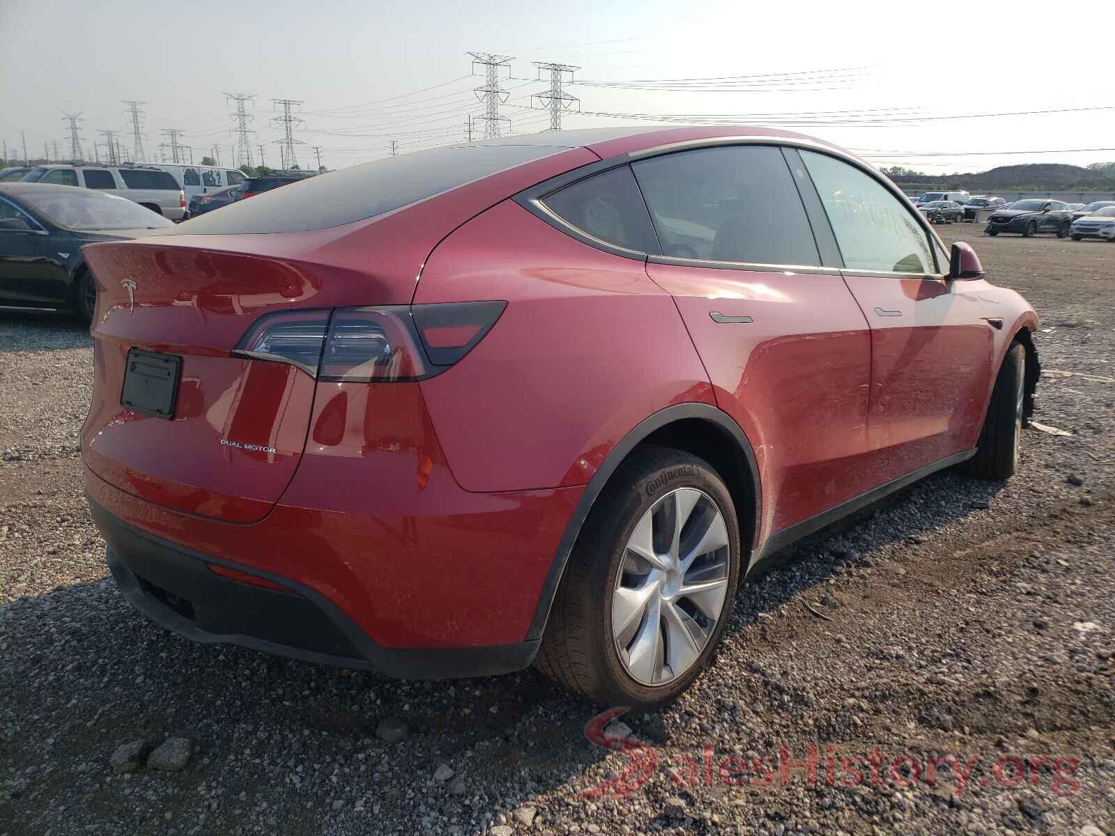 5YJYGDEE0MF189895 2021 TESLA MODEL Y