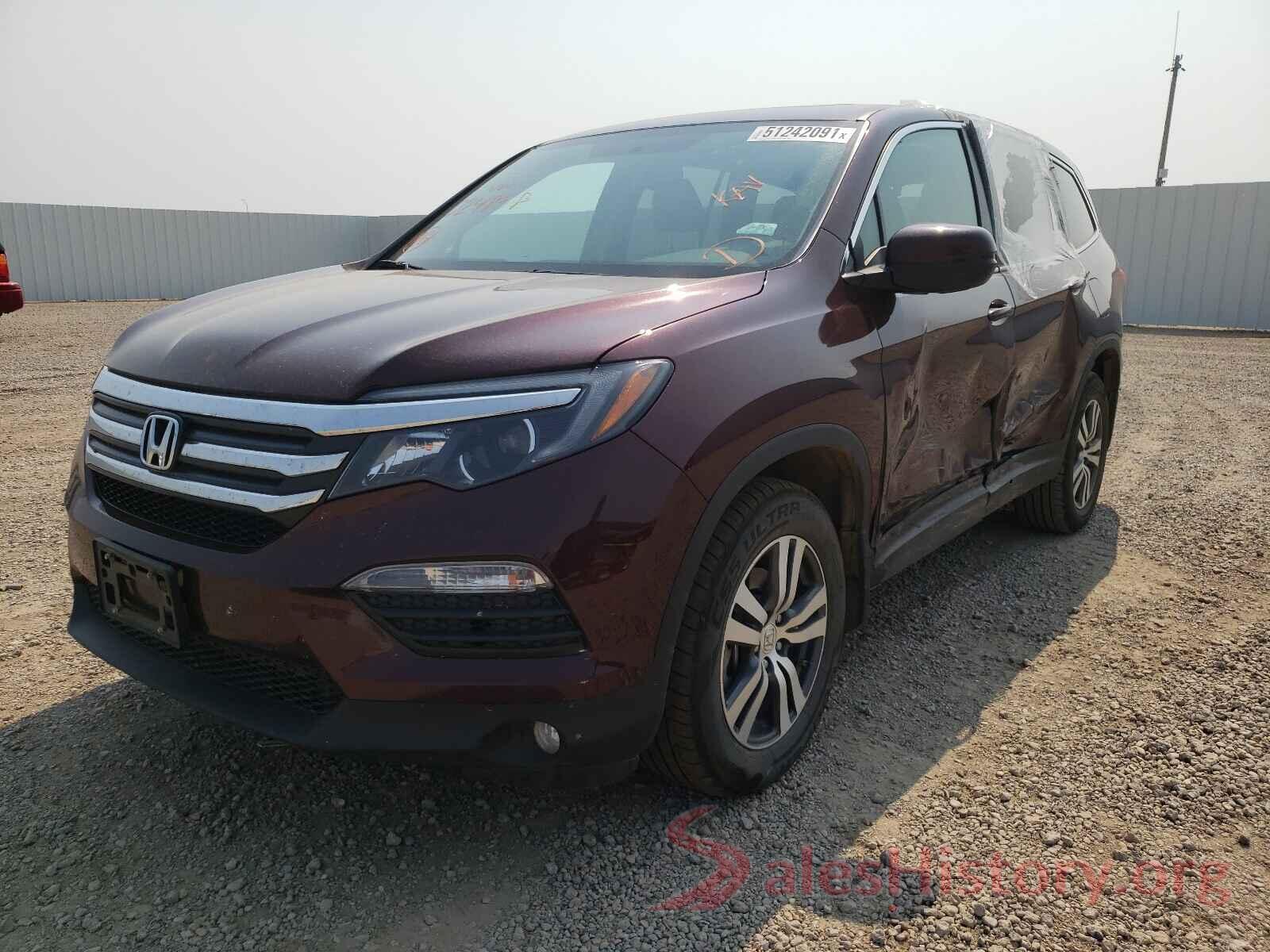 5FNYF6H53HB024858 2017 HONDA PILOT