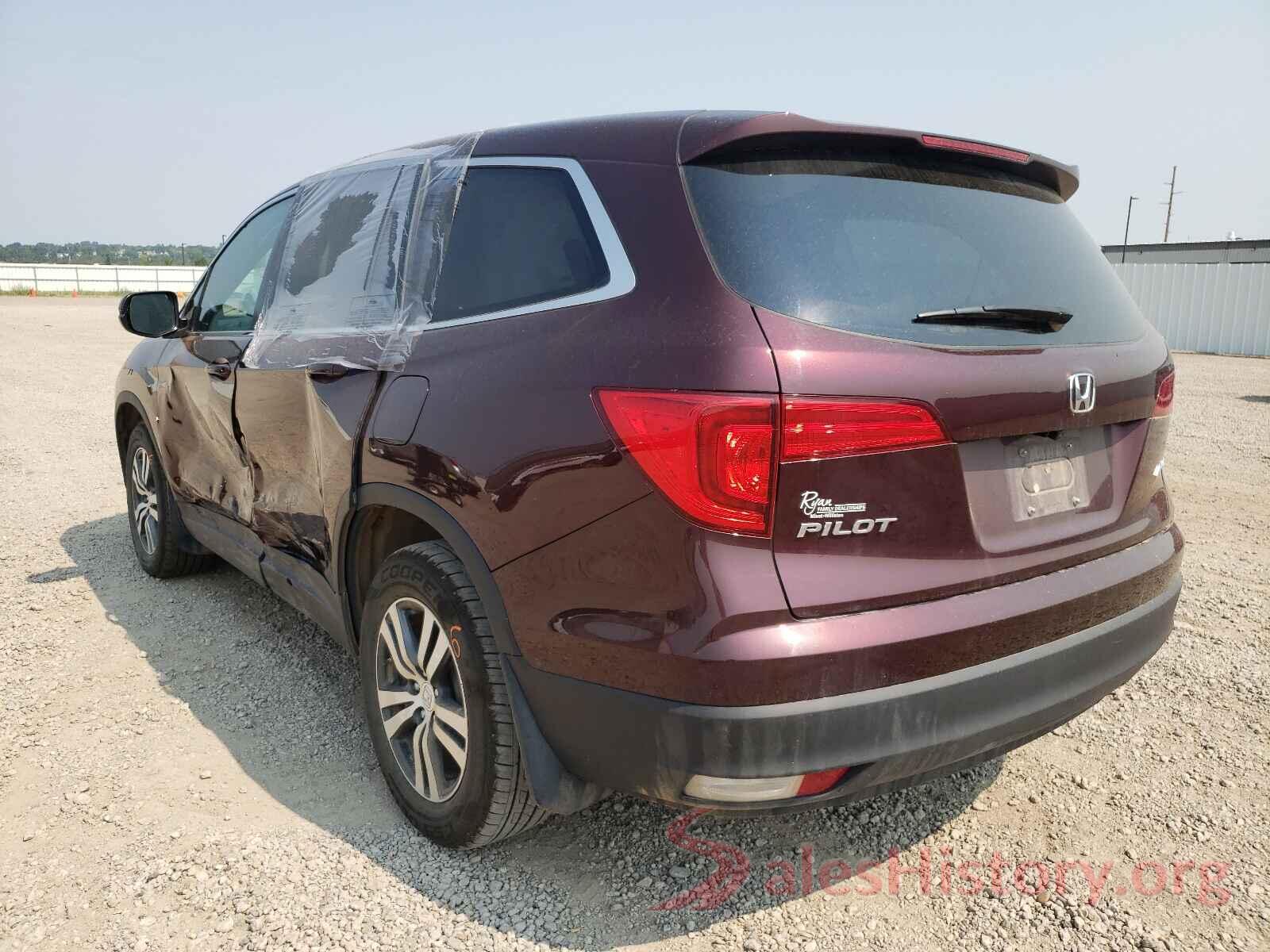 5FNYF6H53HB024858 2017 HONDA PILOT