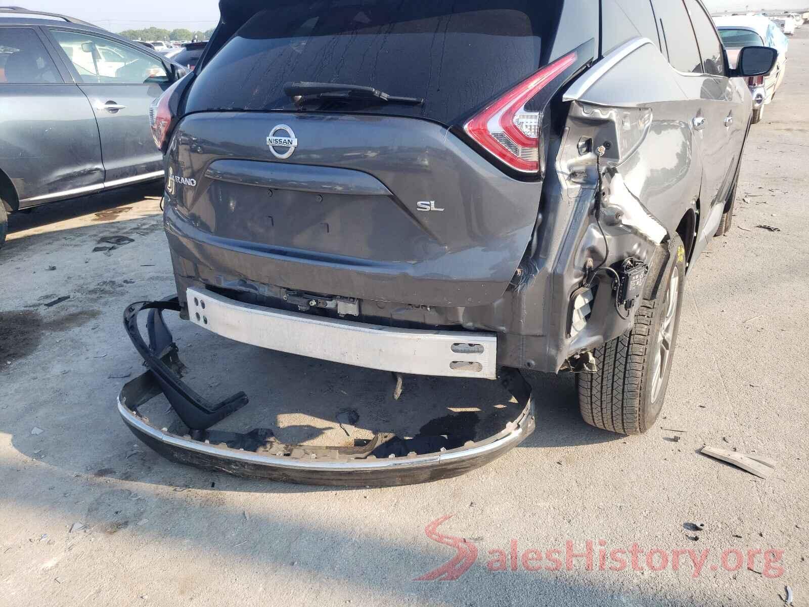 5N1AZ2MH9HN156053 2017 NISSAN MURANO