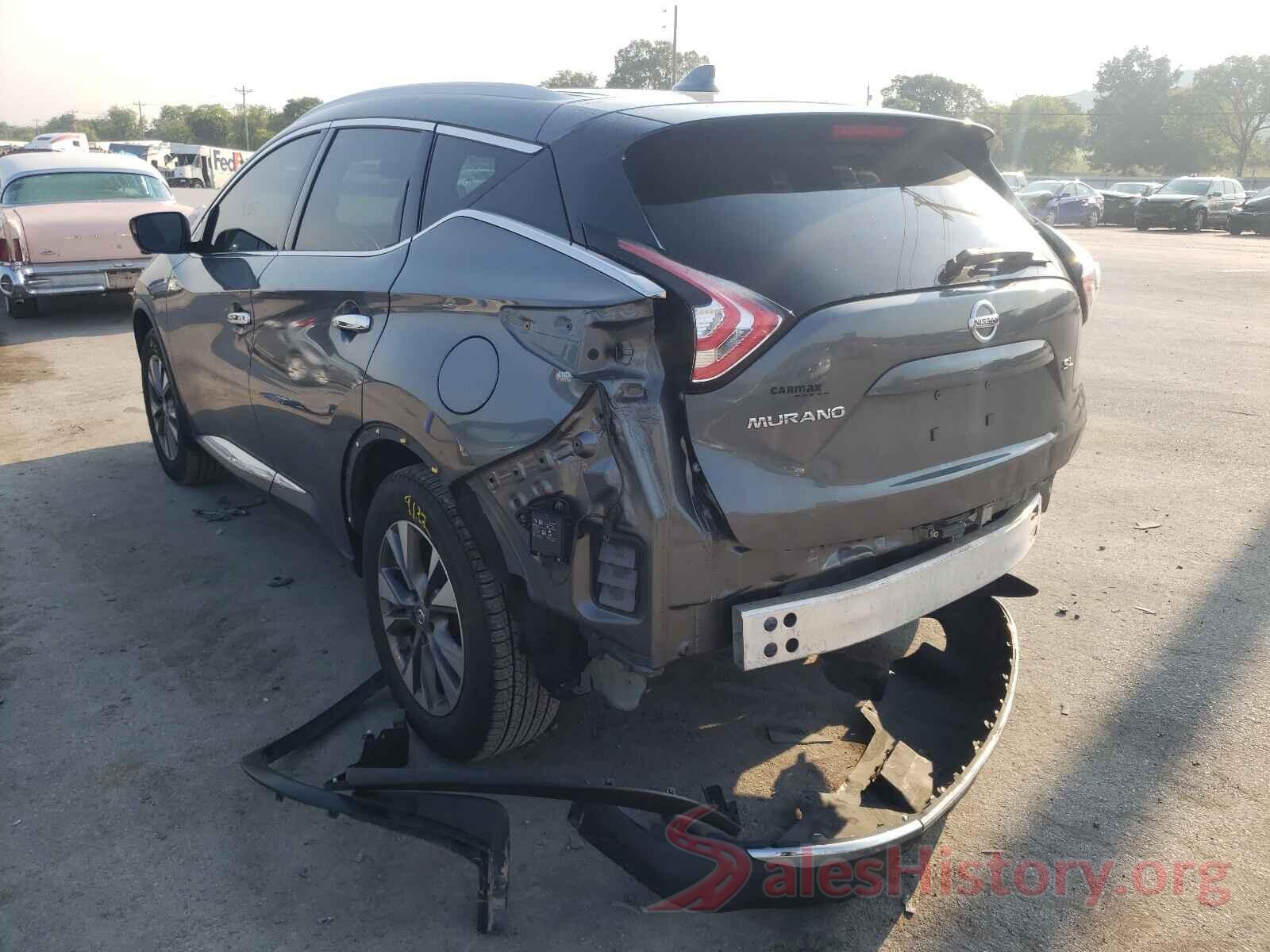 5N1AZ2MH9HN156053 2017 NISSAN MURANO