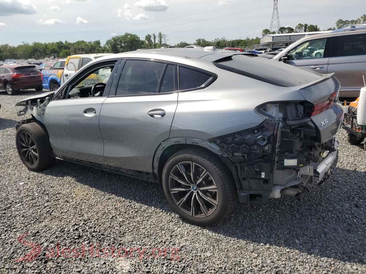 2025 BMW X6 VIN 5UX33EX07S9Z01984, front view