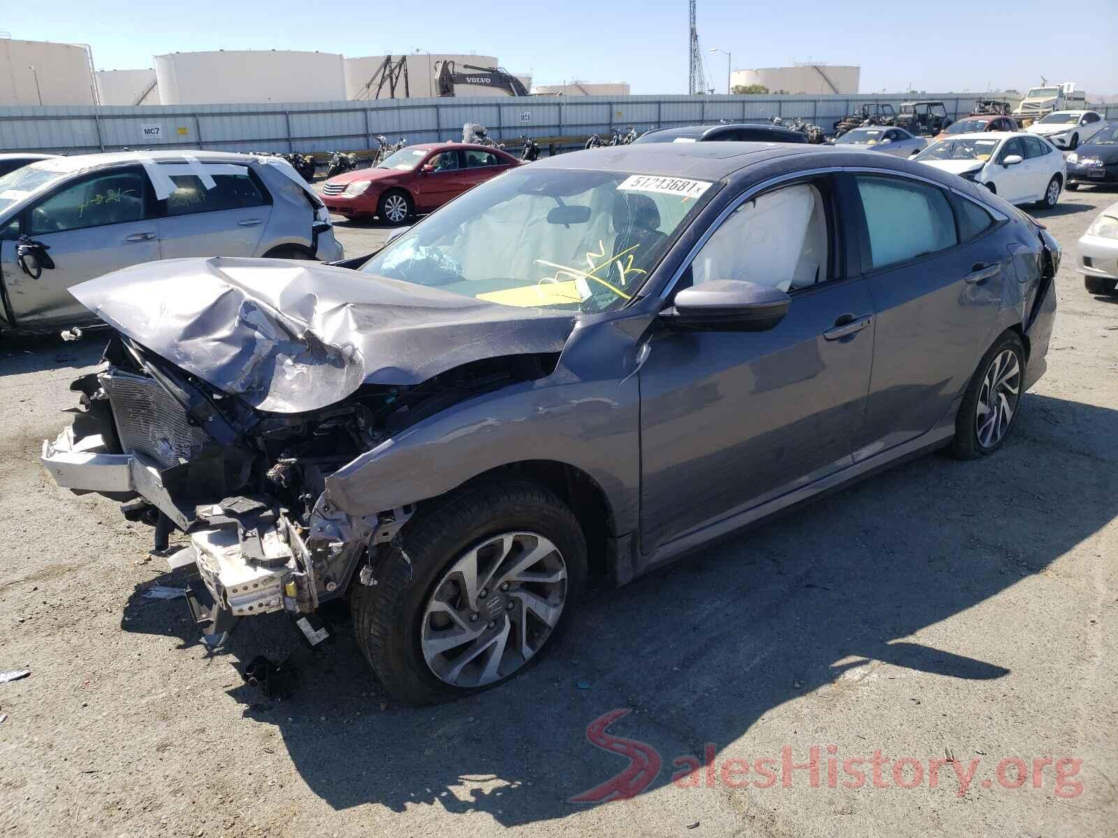 19XFC2F8XHE216256 2017 HONDA CIVIC