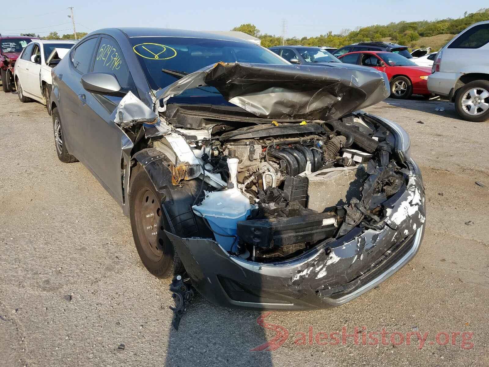 5NPDH4AE6GH726518 2016 HYUNDAI ELANTRA